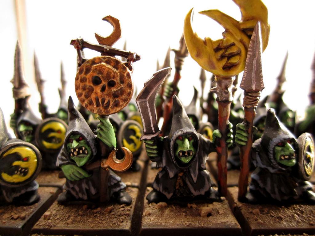 Night Goblin Regiment Orc Warhammer Fantasy, Night Goblins, Warhammer Fantasy