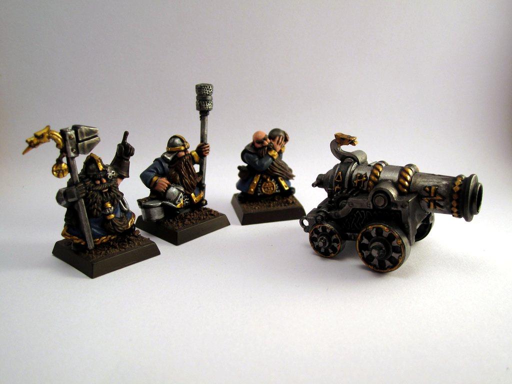 Cannon, Dwarves, Warhammer Fantasy