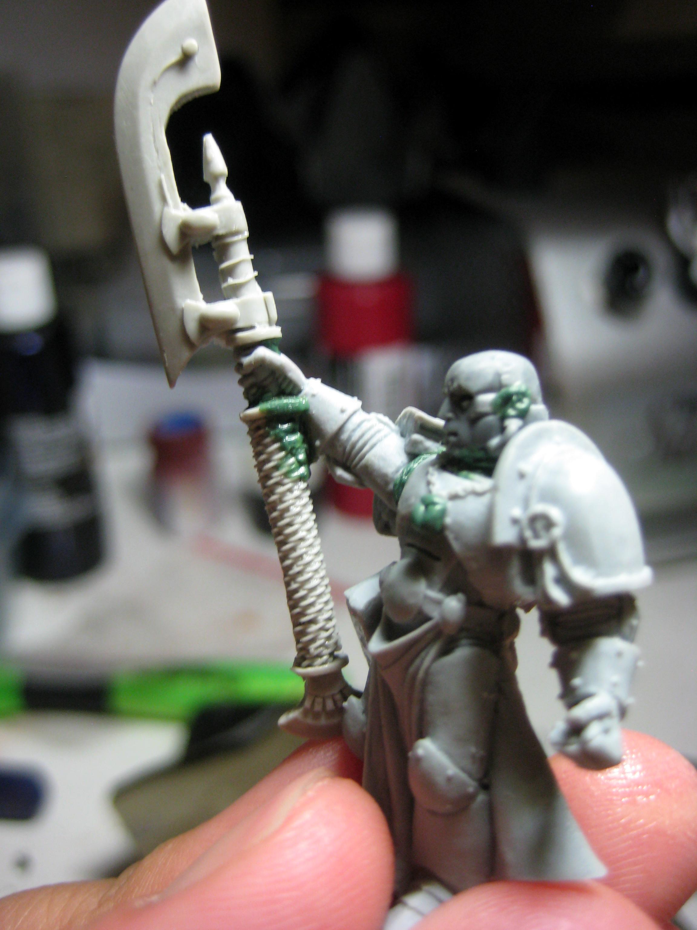 Champion, Conversion, Greenstuff, Pre Heresy, Space Marines, Thousand Sons, Warhammer 40,000, Work In Progress
