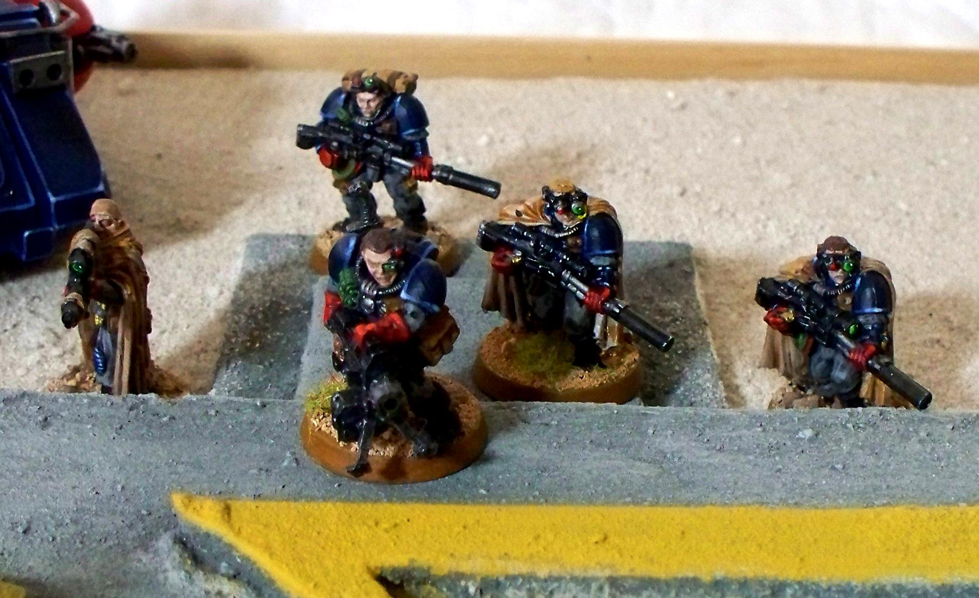 Crimson Fists, Scouts, Space Marines, Tellion, Warhammer 40,000