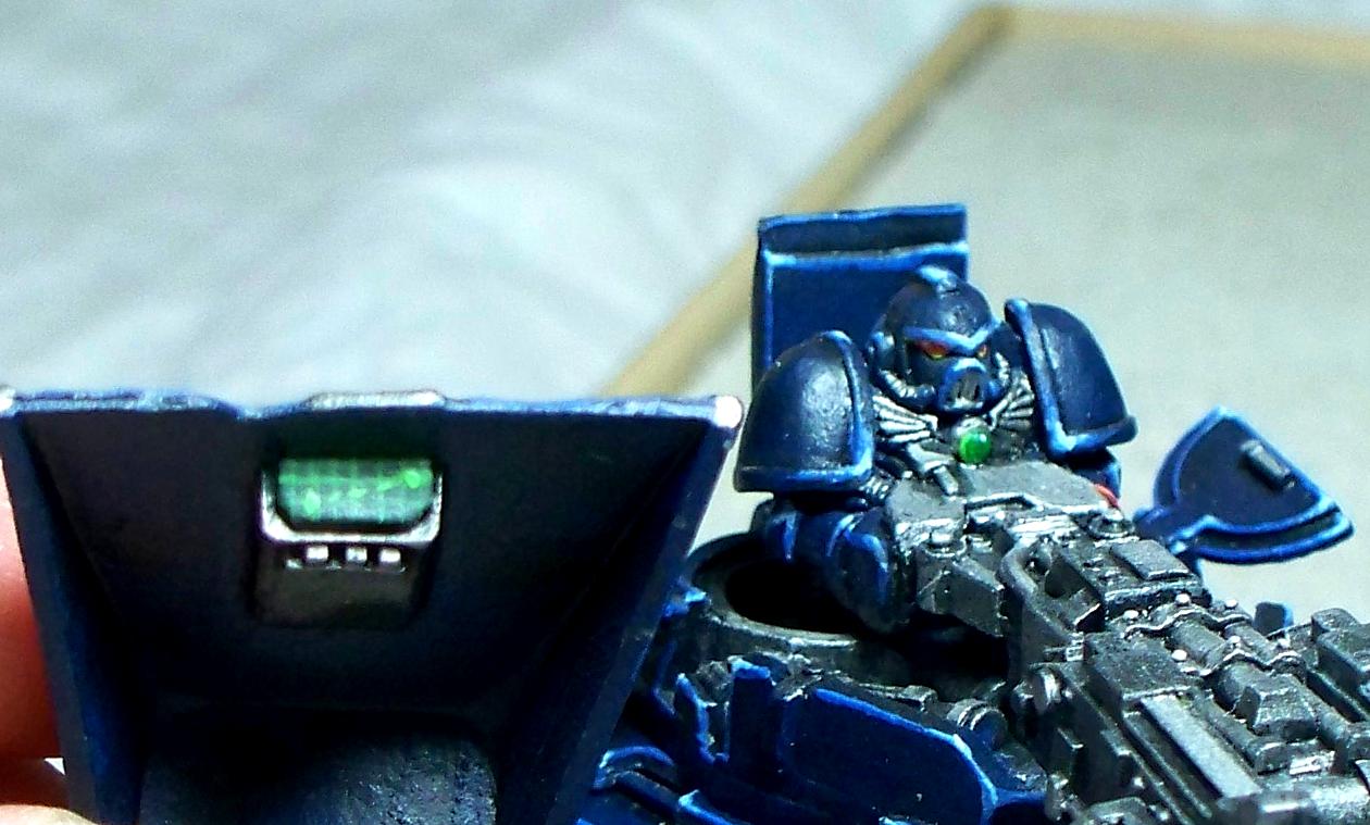 Crimson Fists, Impressive Detail., Razorback, Space Marines, Tank, Warhammer 40,000
