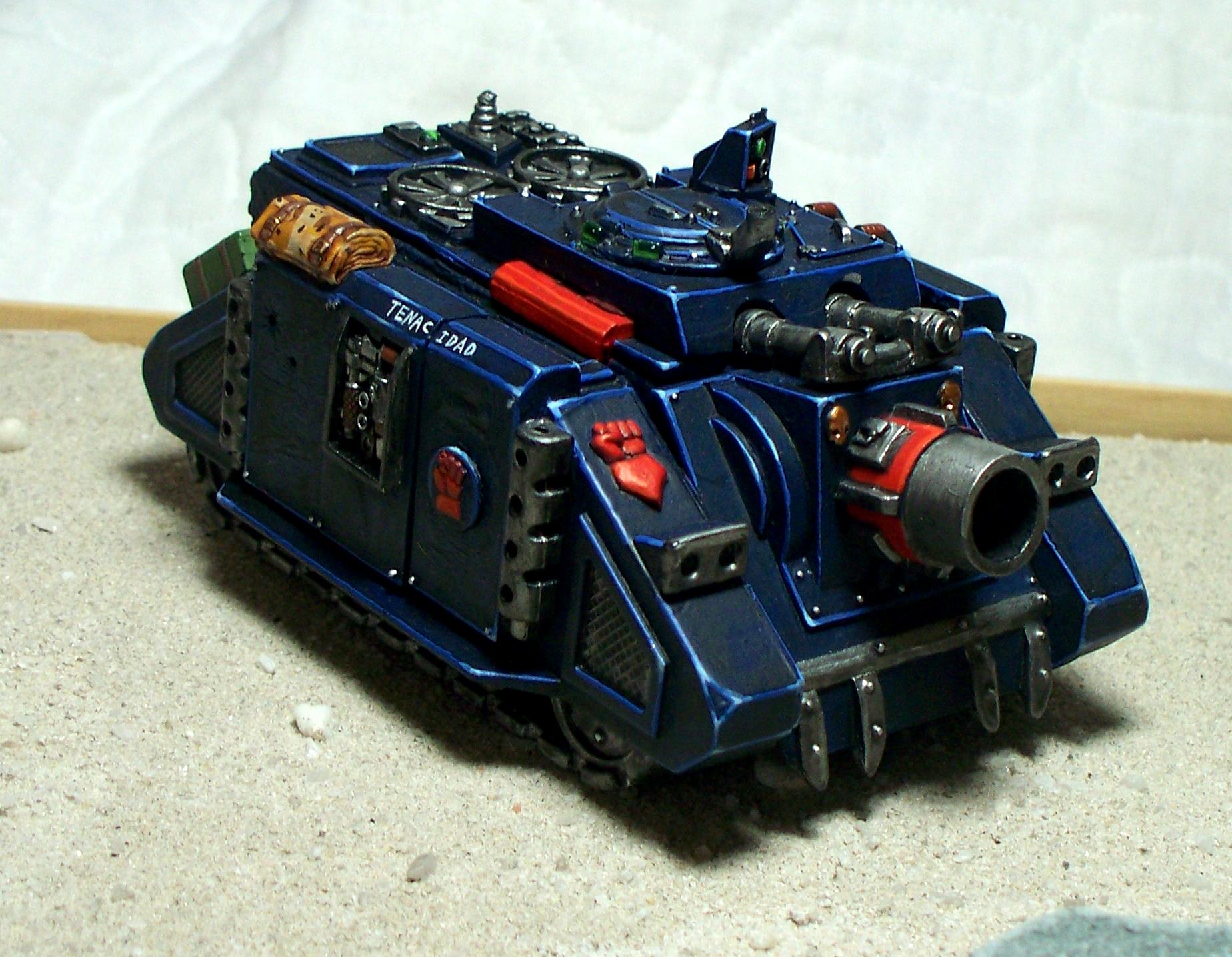 Crimson Fists, Space Marines, Tank, Vindicator, Warhammer 40,000