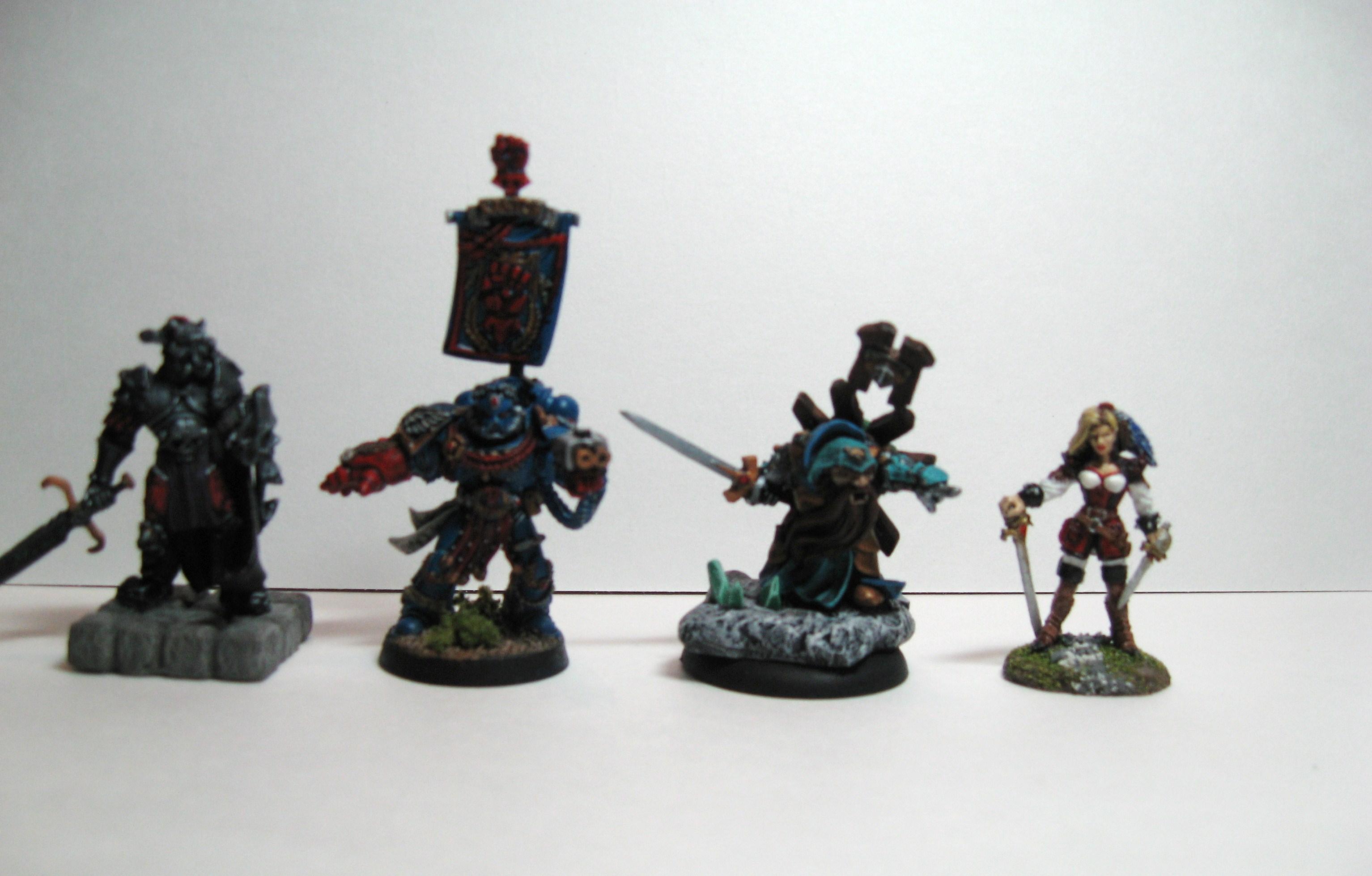 Games Workshop, Reaper, Size Comparison