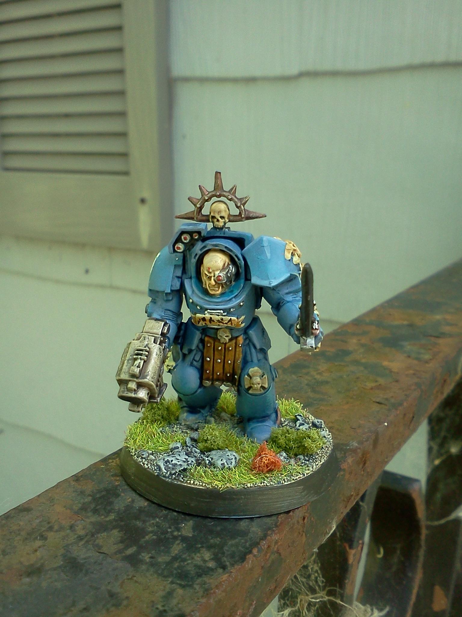 Space Marines, Terminator Armor, Ultramarines