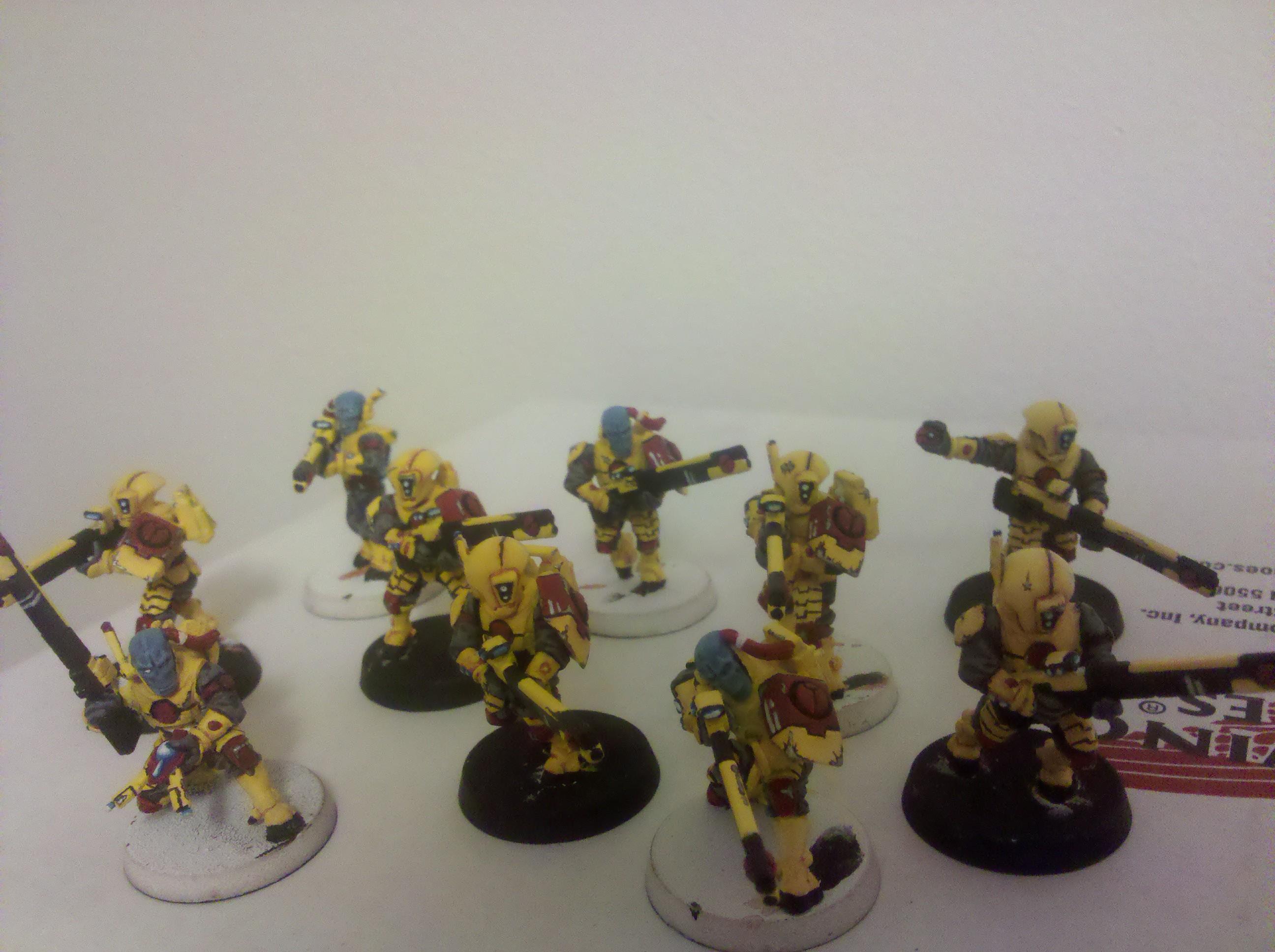 Filthy, Fire Warriors, Tau