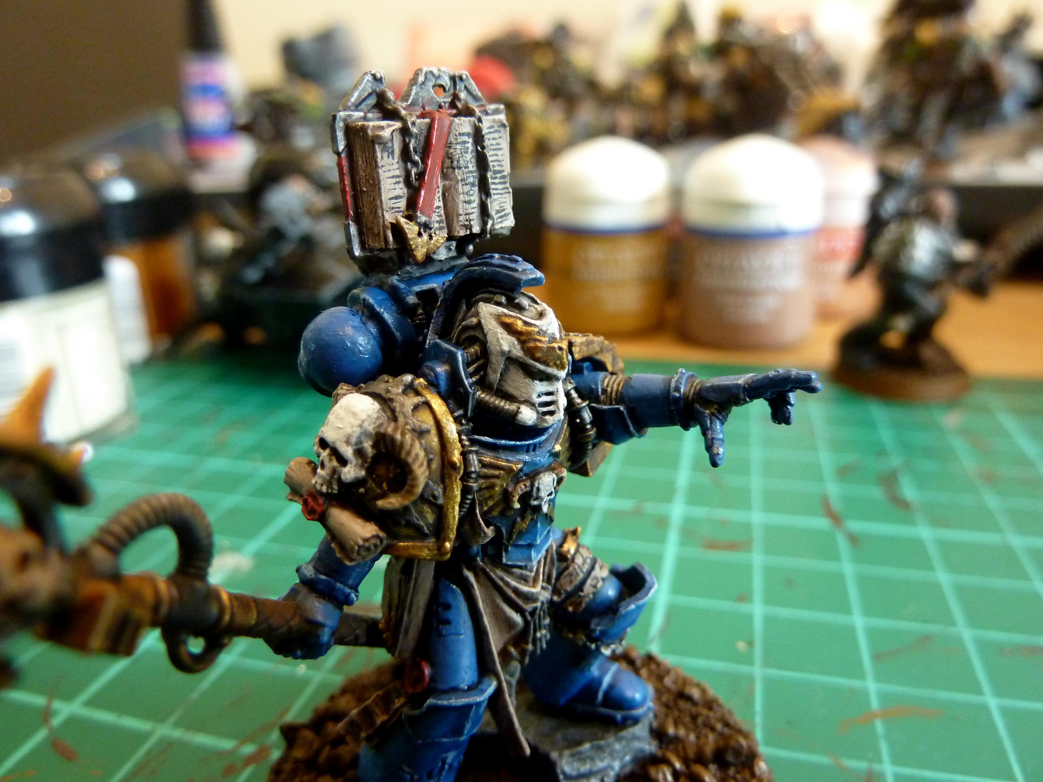 Libby, Librarian, Space Marines, Warhammer 40,000