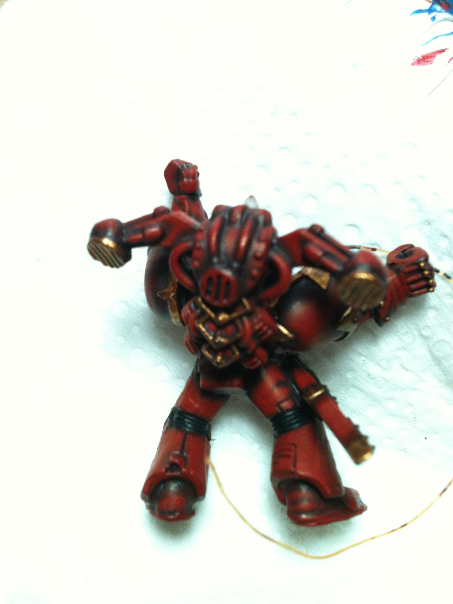 Chaos, Chaos Space Marines, Khorne, Warhammer 40,000, Work In Progress