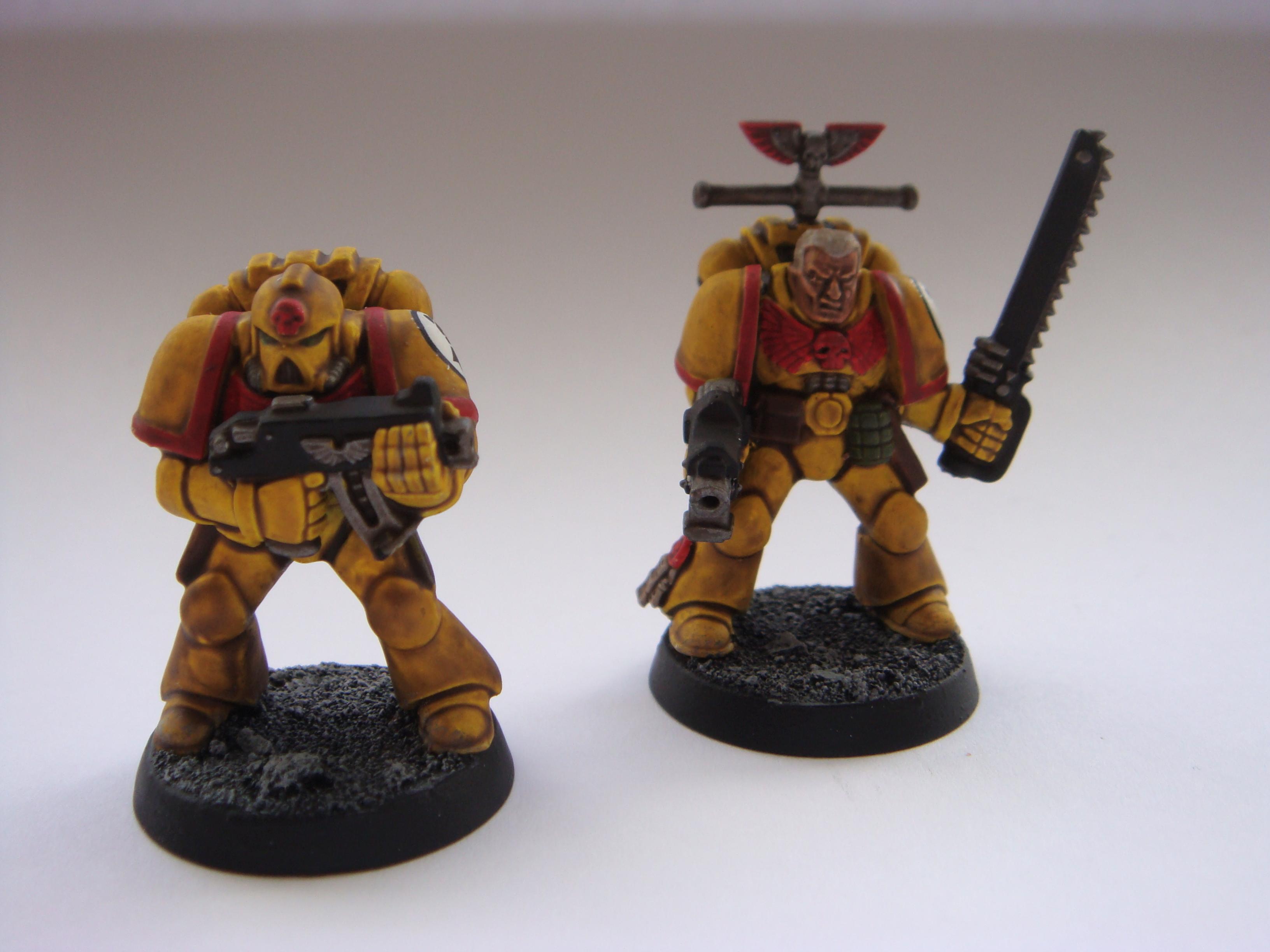 Dorn, Fist, Fists, Imperial, Imperial Fists, Red, Shading, Space Marines, Yellow
