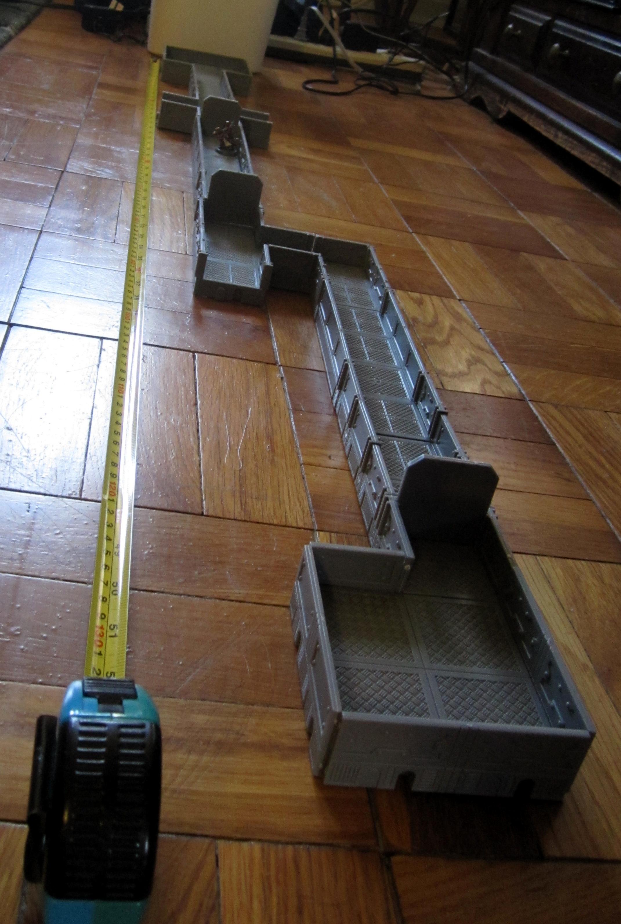 Corridors, Creative Gamescapes, Space Corridors, Space Hulk