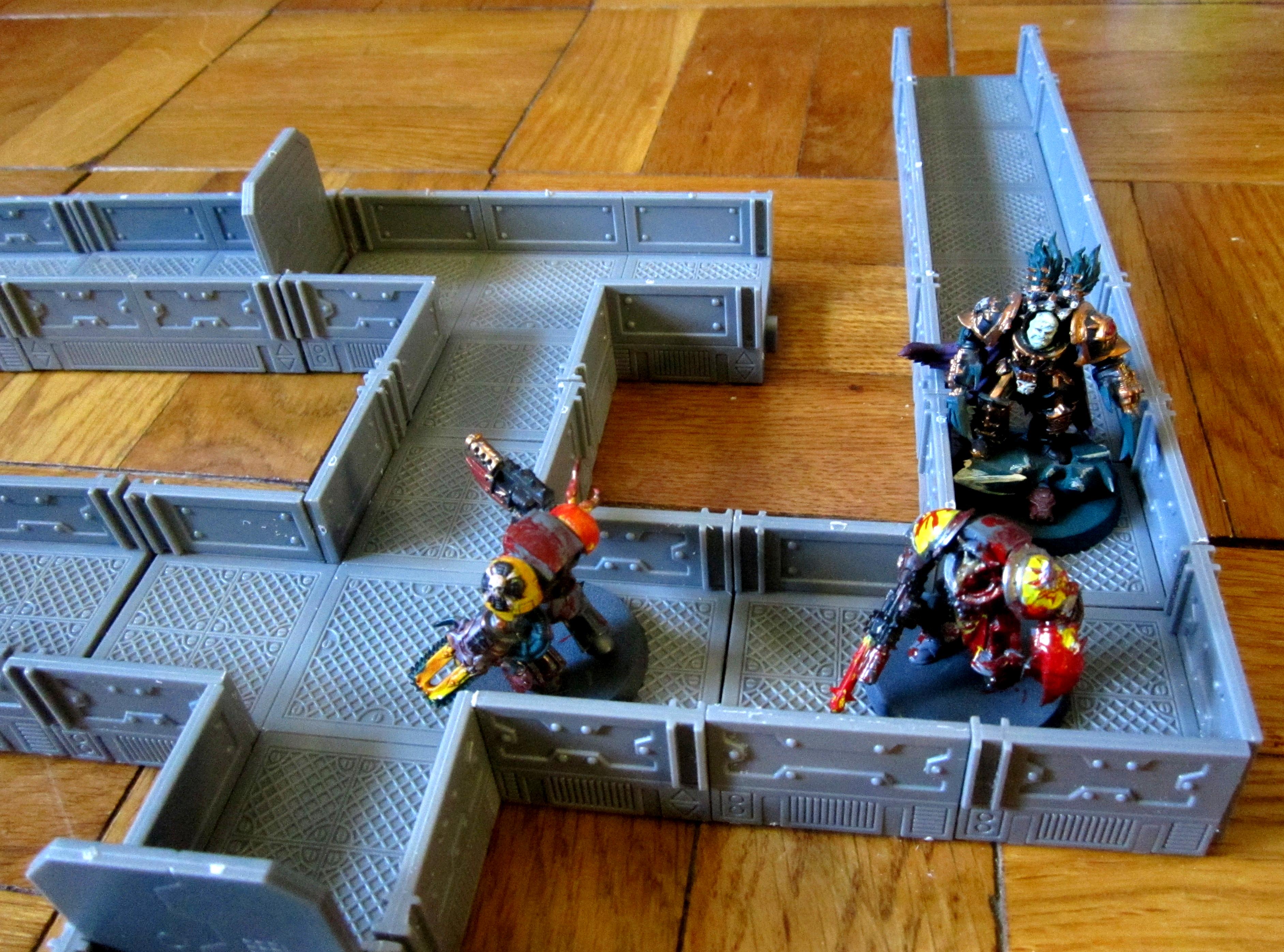 Corridors, Creative Gamescapes, Space Corridors, Space Hulk