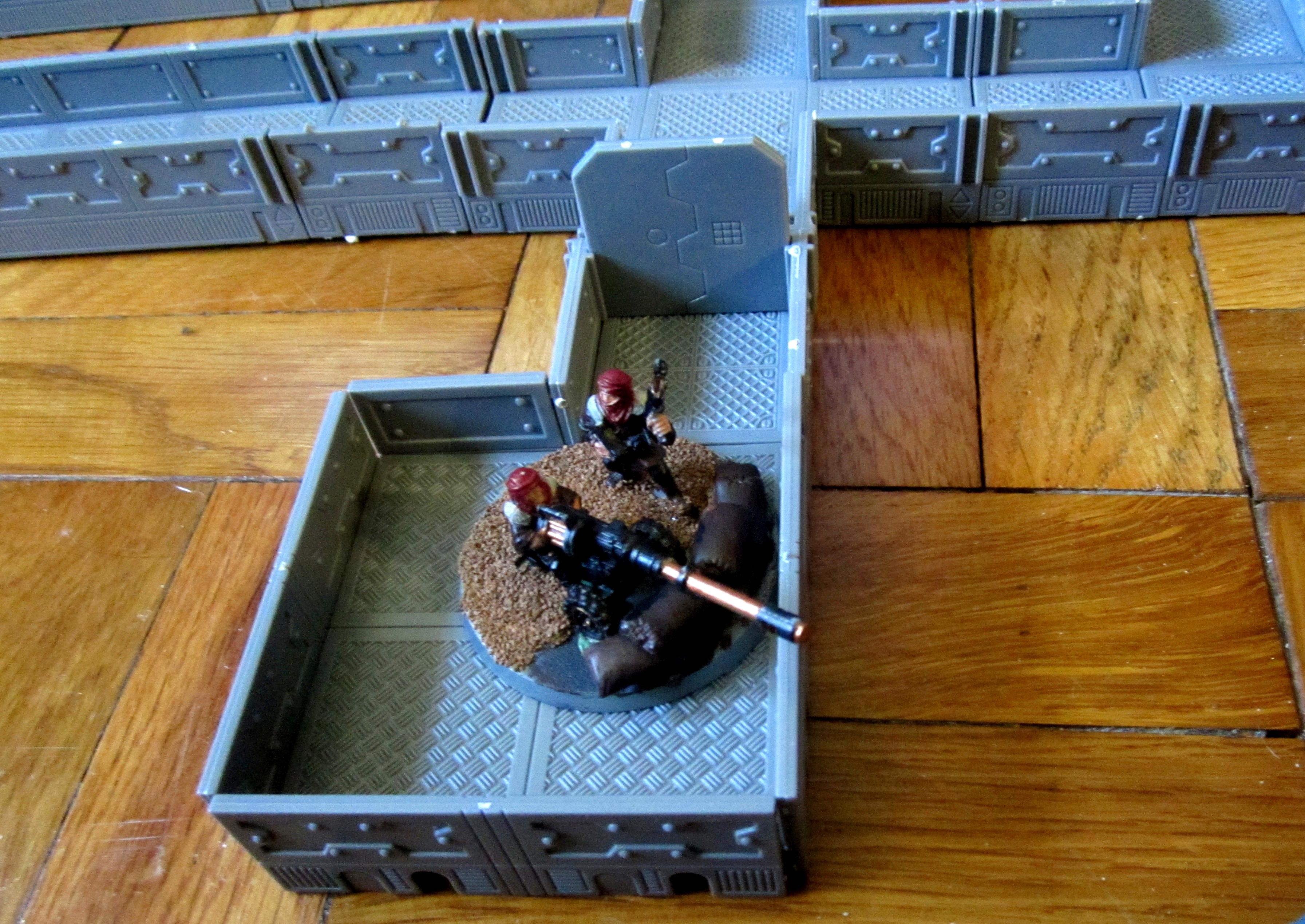 Corridors, Creative Gamescapes, Space Corridors, Space Hulk