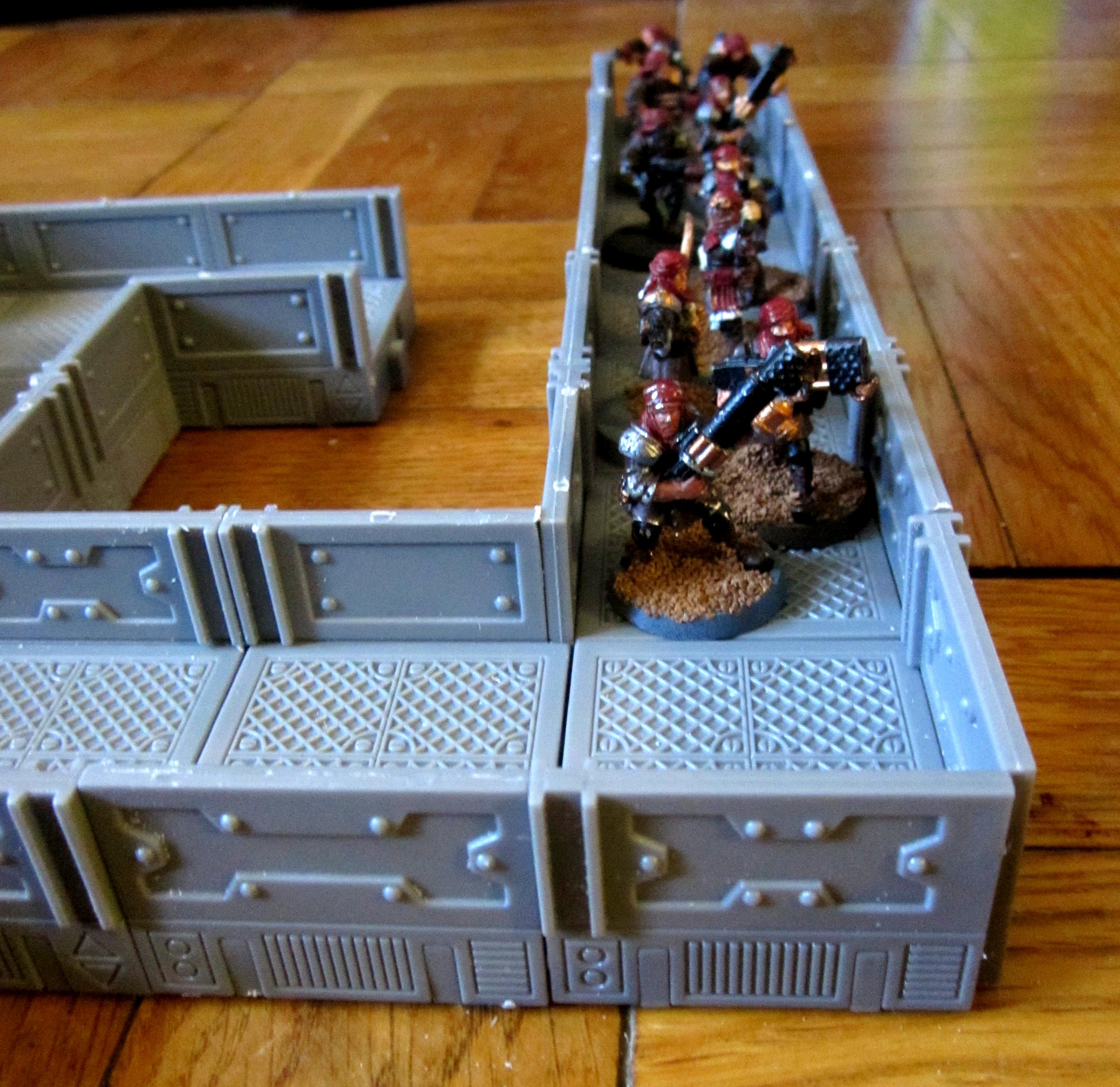 Corridors, Creative Gamescapes, Space Corridors, Space Hulk