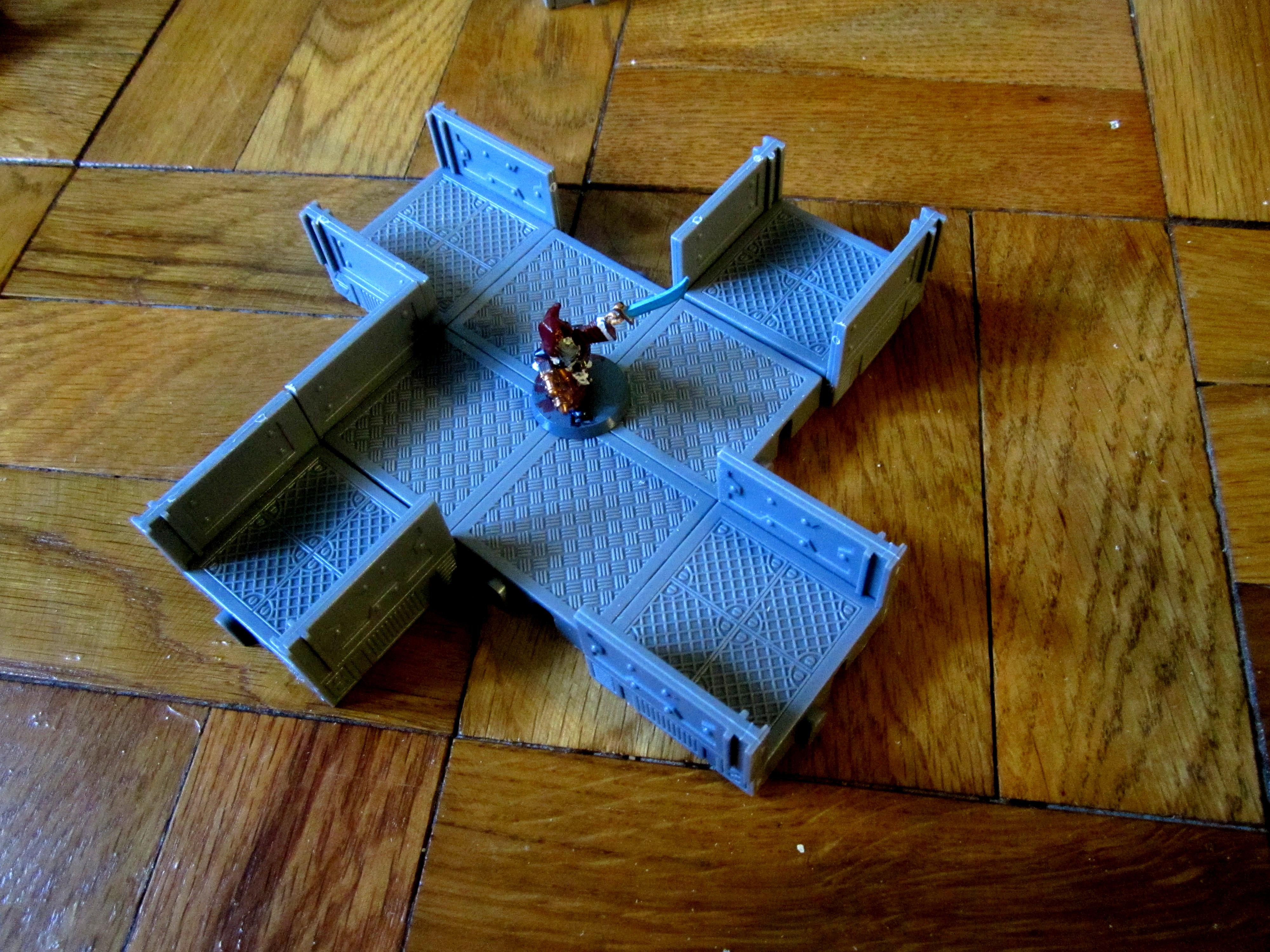Corridors, Creative Gamescapes, Space Corridors, Space Hulk