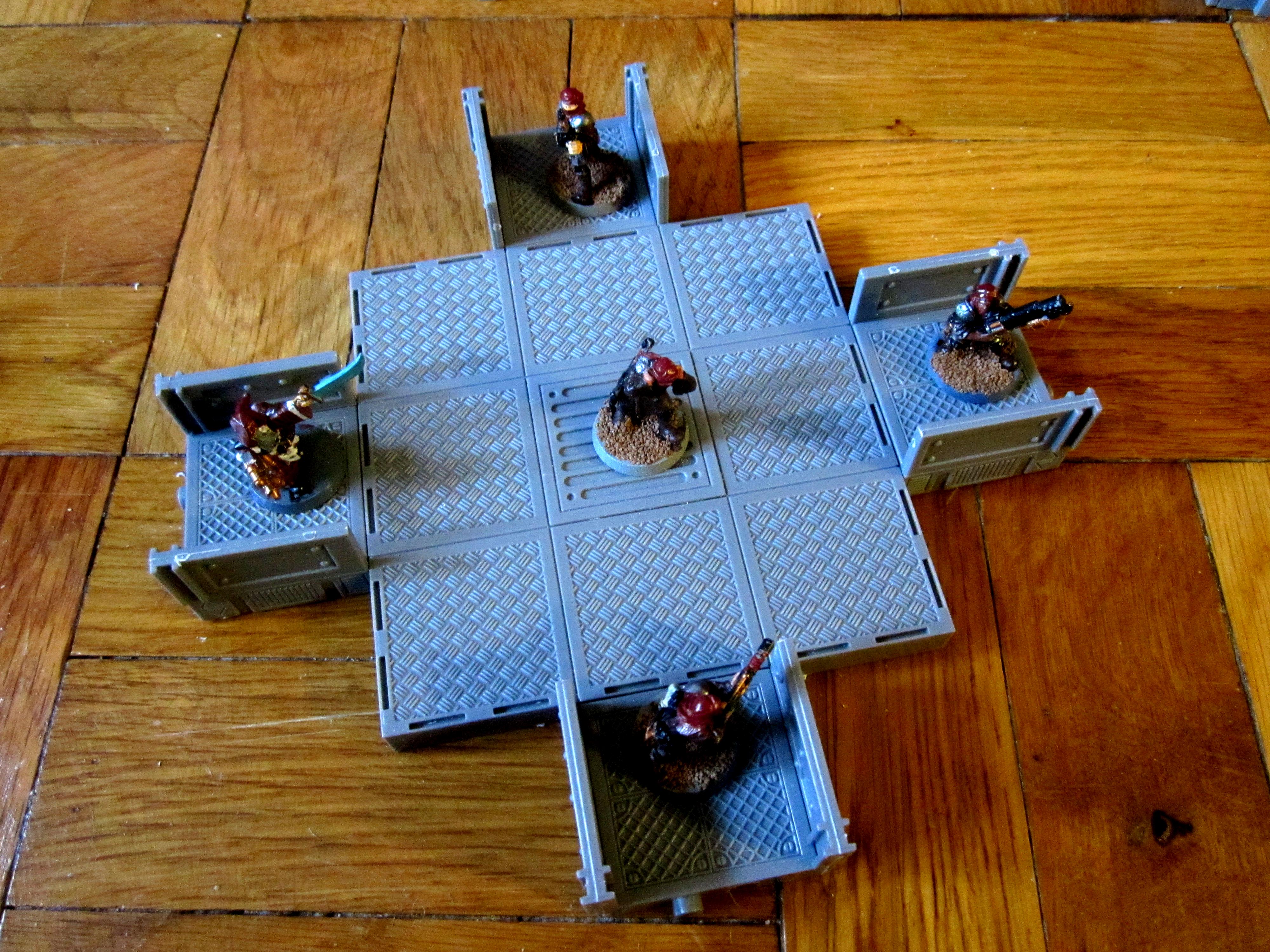 Corridors, Creative Gamescapes, Space Corridors, Space Hulk