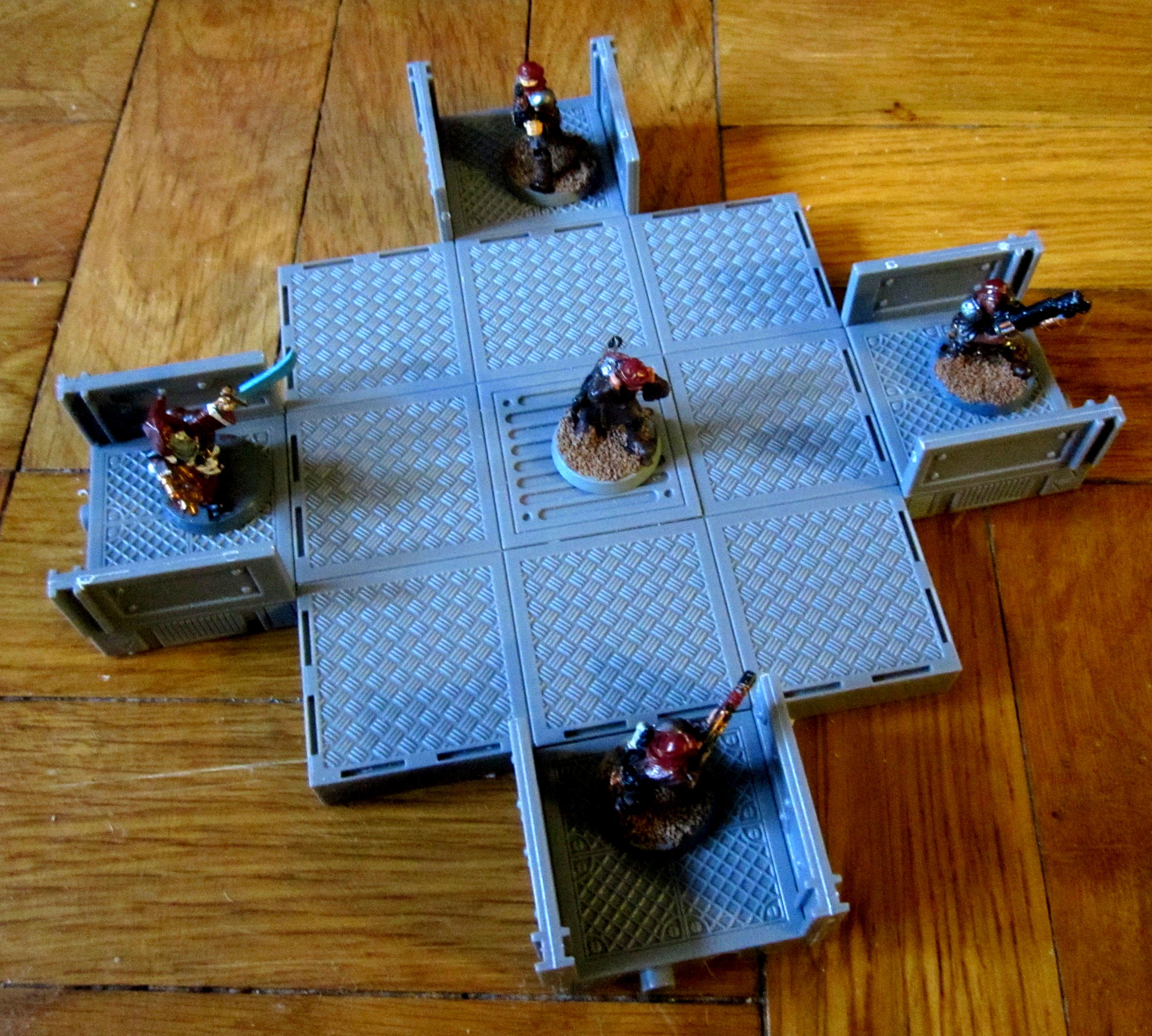 Corridors, Creative Gamescapes, Space Corridors, Space Hulk