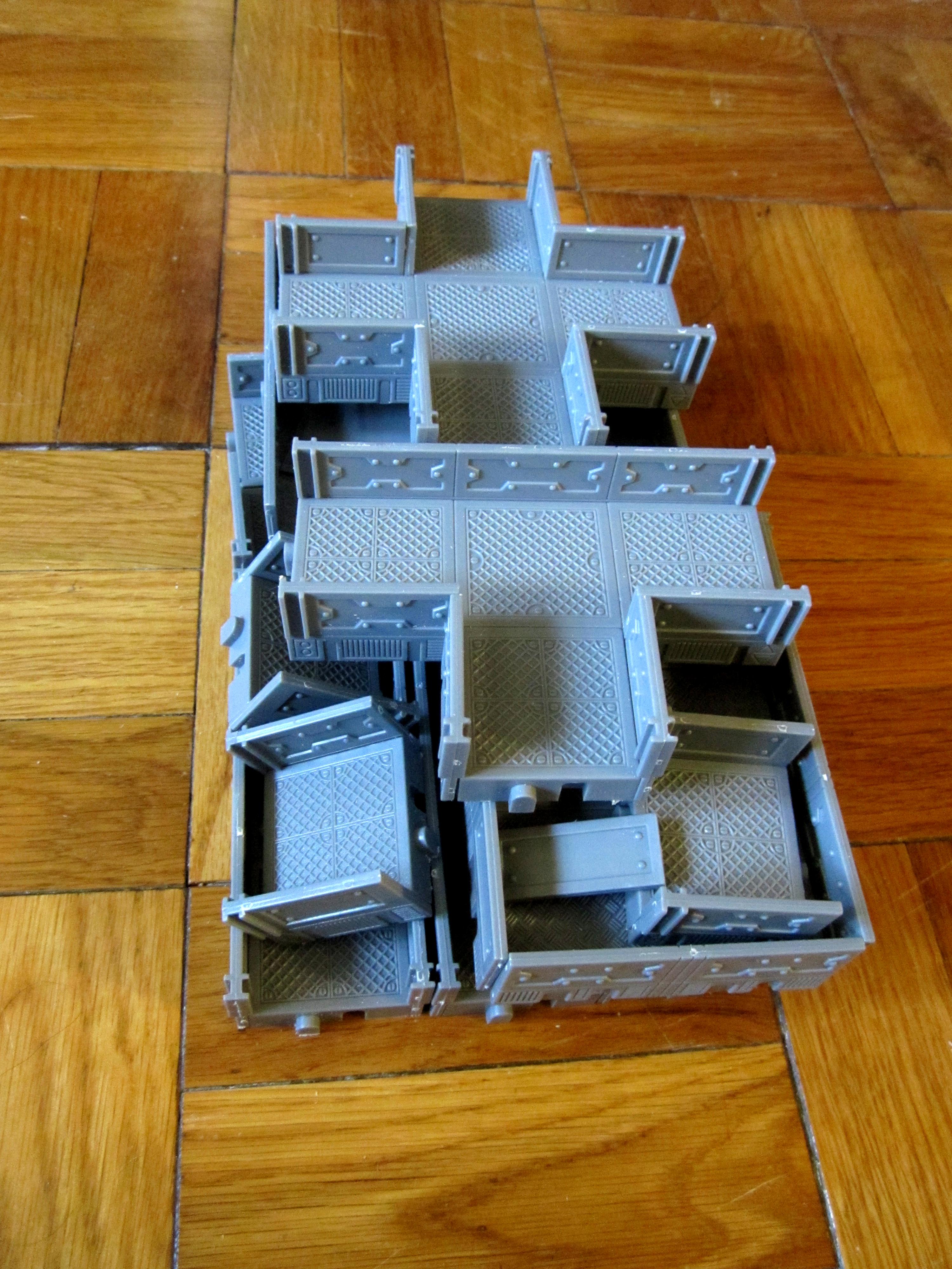 Corridors, Creative Gamescapes, Space Corridors, Space Hulk