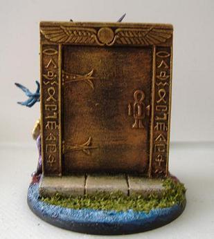 Objective Marker, Thousand Sons objective marker 2 (front)