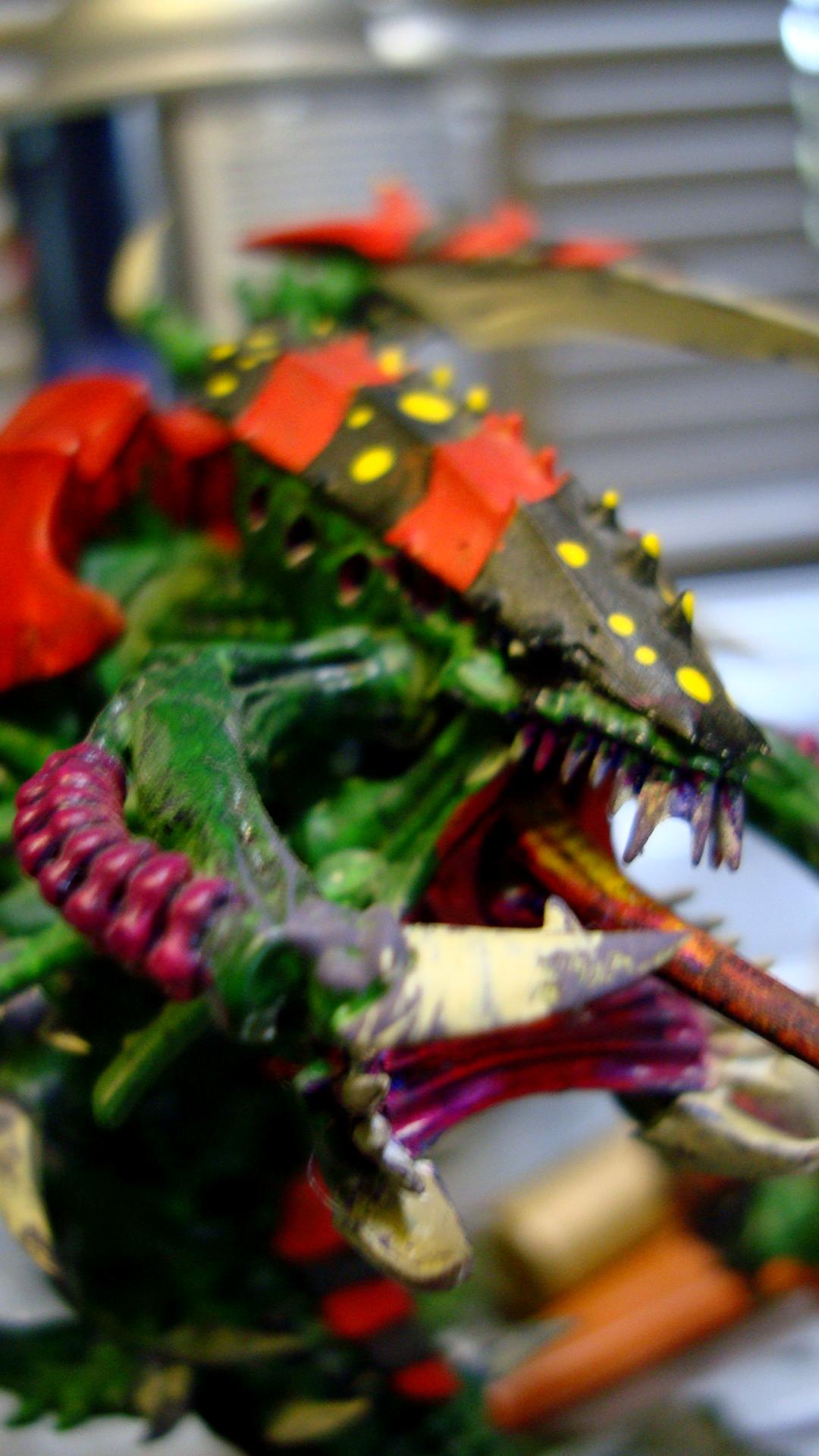 Tyrannid, when it went to the dentist