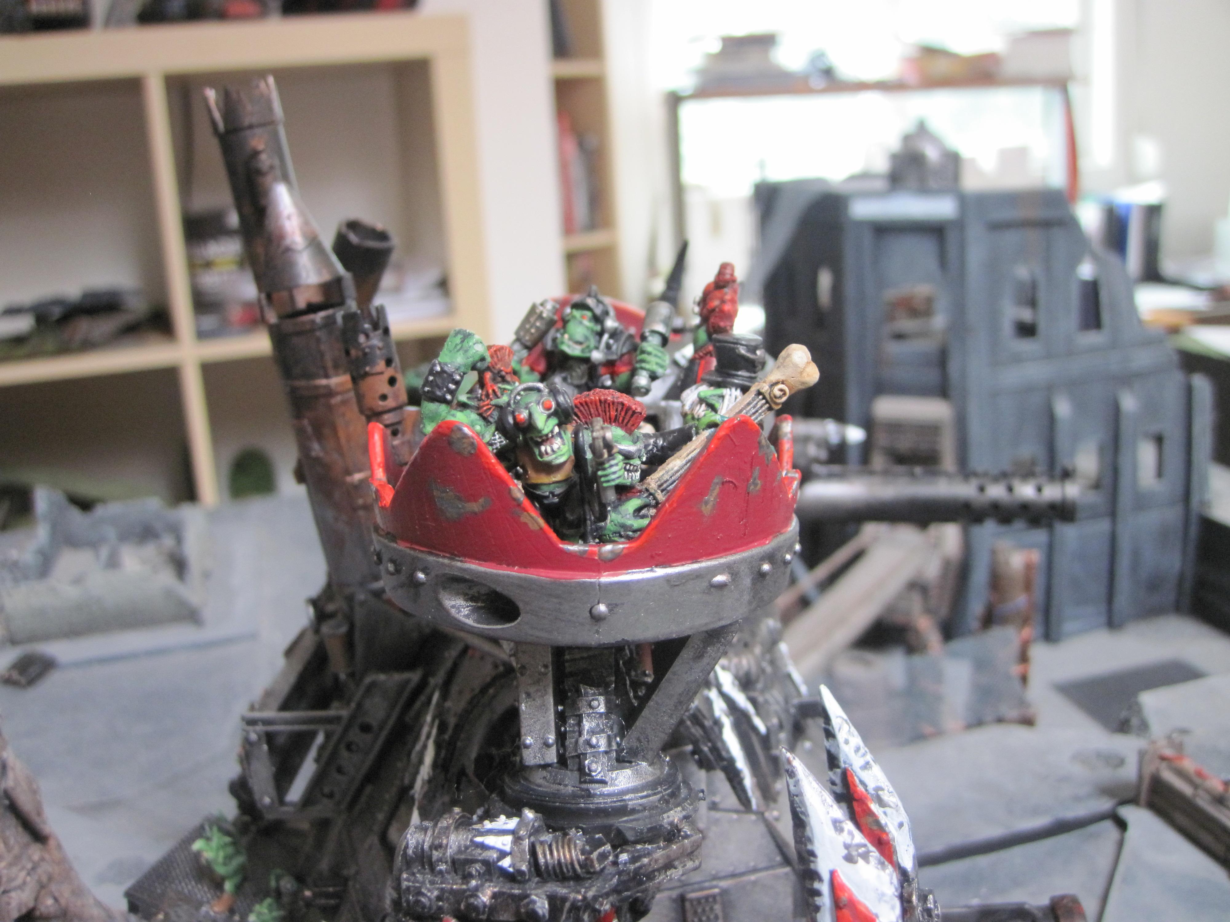 Goff, Orks, Rockas, Stompa, Warhammer 40,000