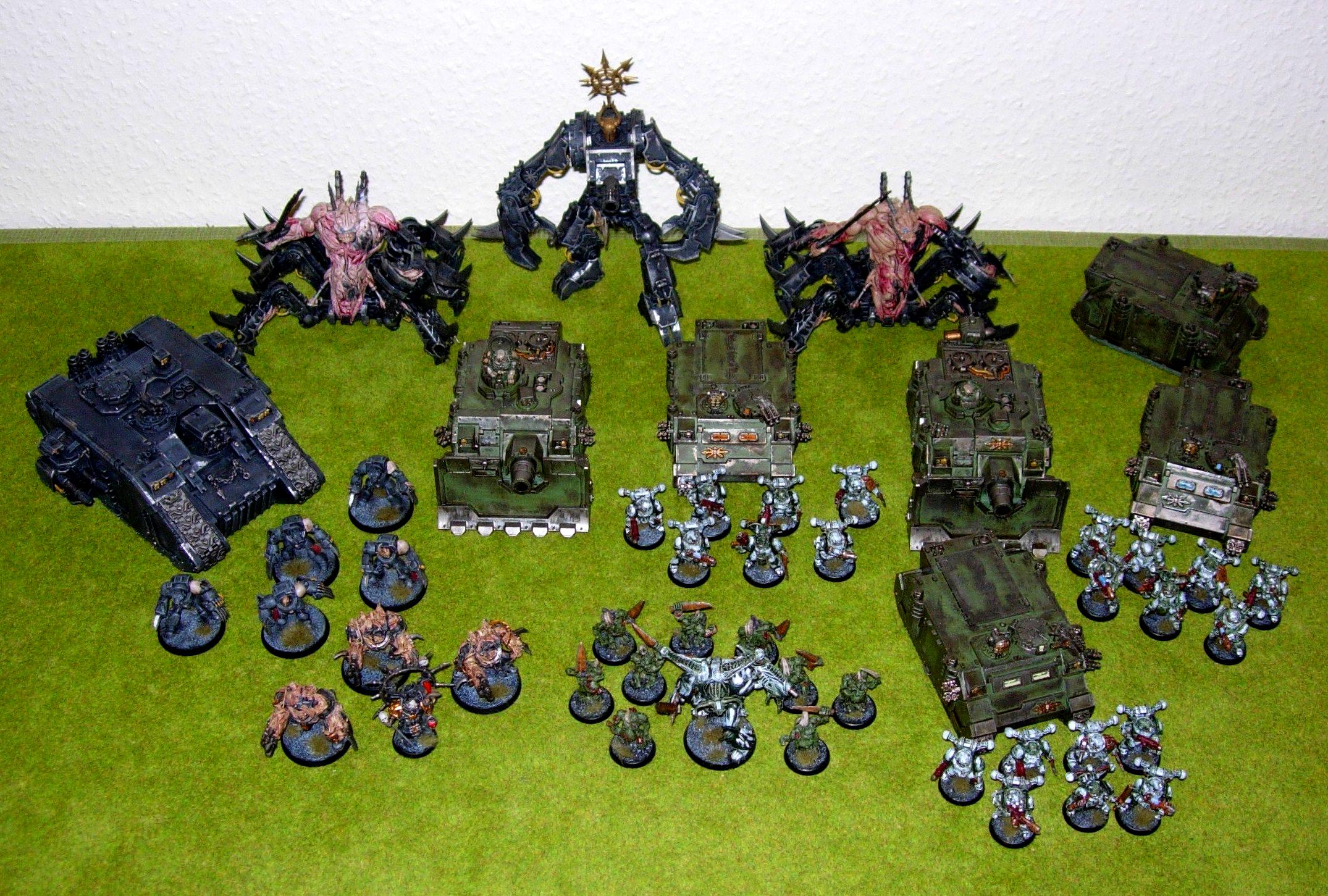 Chaos, Chaos Space Marines, Plague Marines
