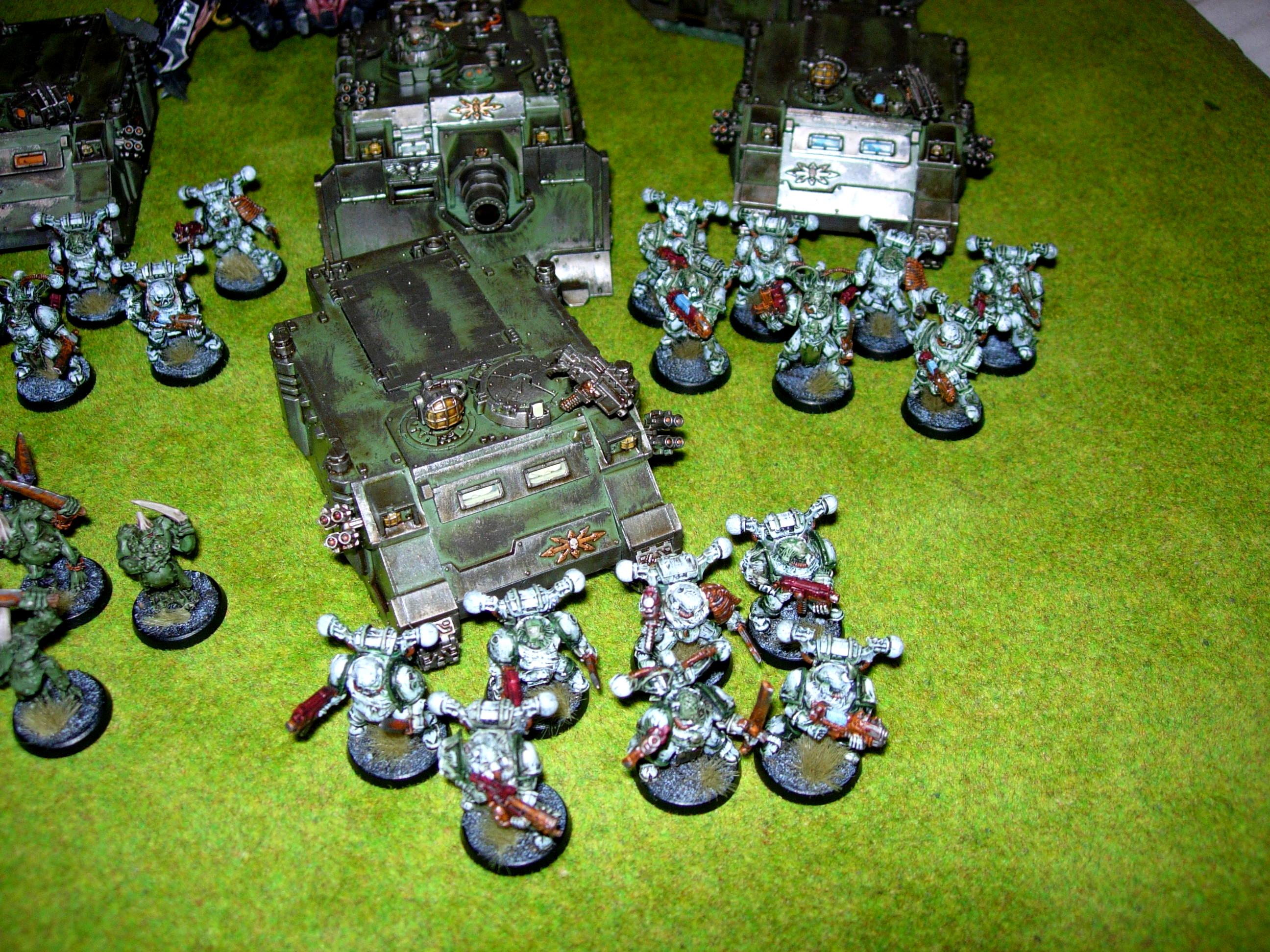 Chaos, Chaos Space Marines, Plague Marines