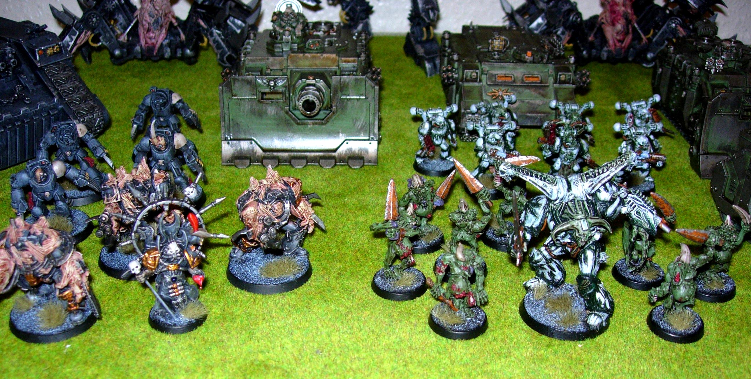 Chaos, Chaos Space Marines, Plague Marines