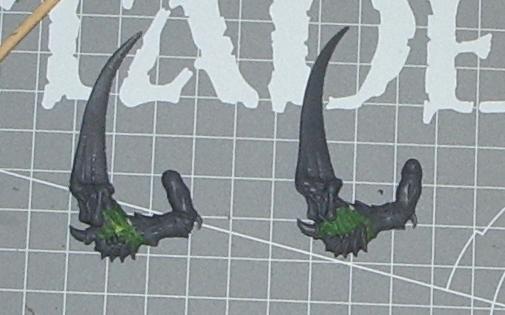 Bone Swords, Conversion, Greenstuff, Tyranids