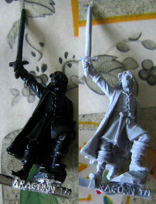 Aragorn, Finecast, Lord Of The Rings, Metal Figures