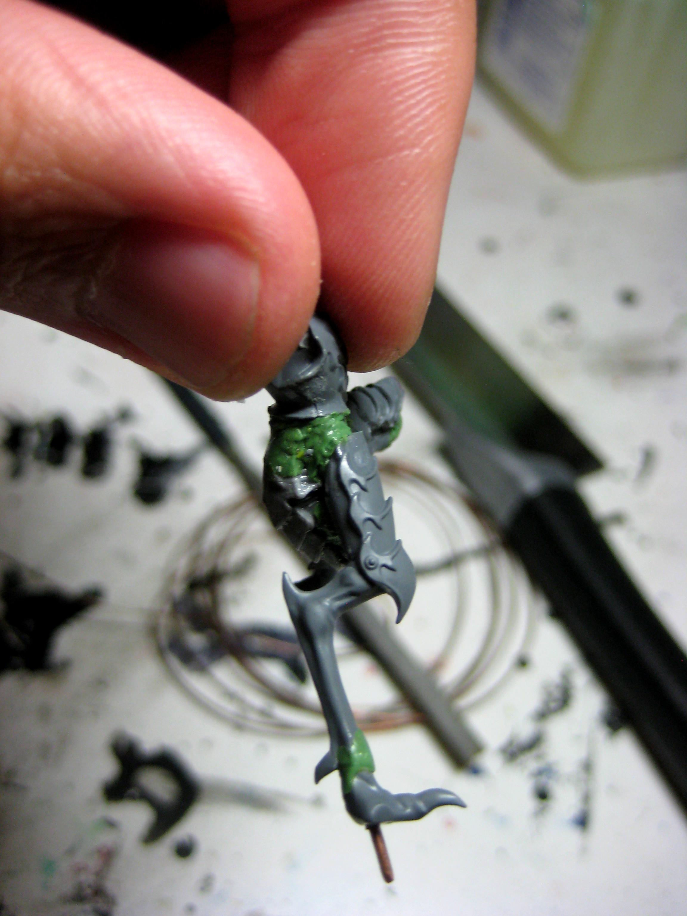 Sorcerer, True Scale, Vespid, Warhammer 40,000, Work In Progress