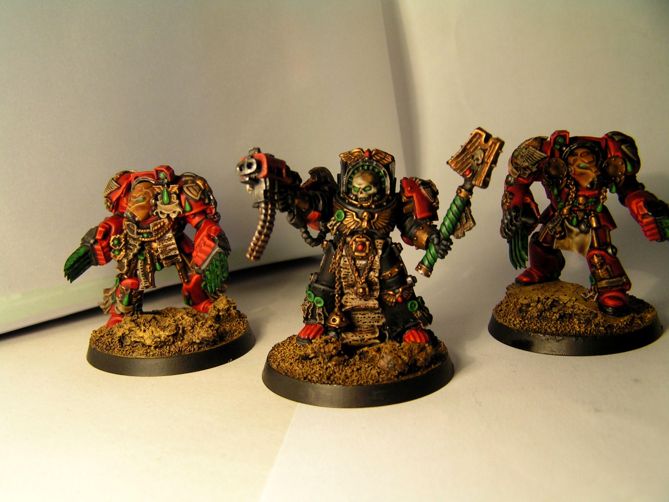 Blood Angels, Conversion, Reclusiarch, Space Hulk, Terminator Armor