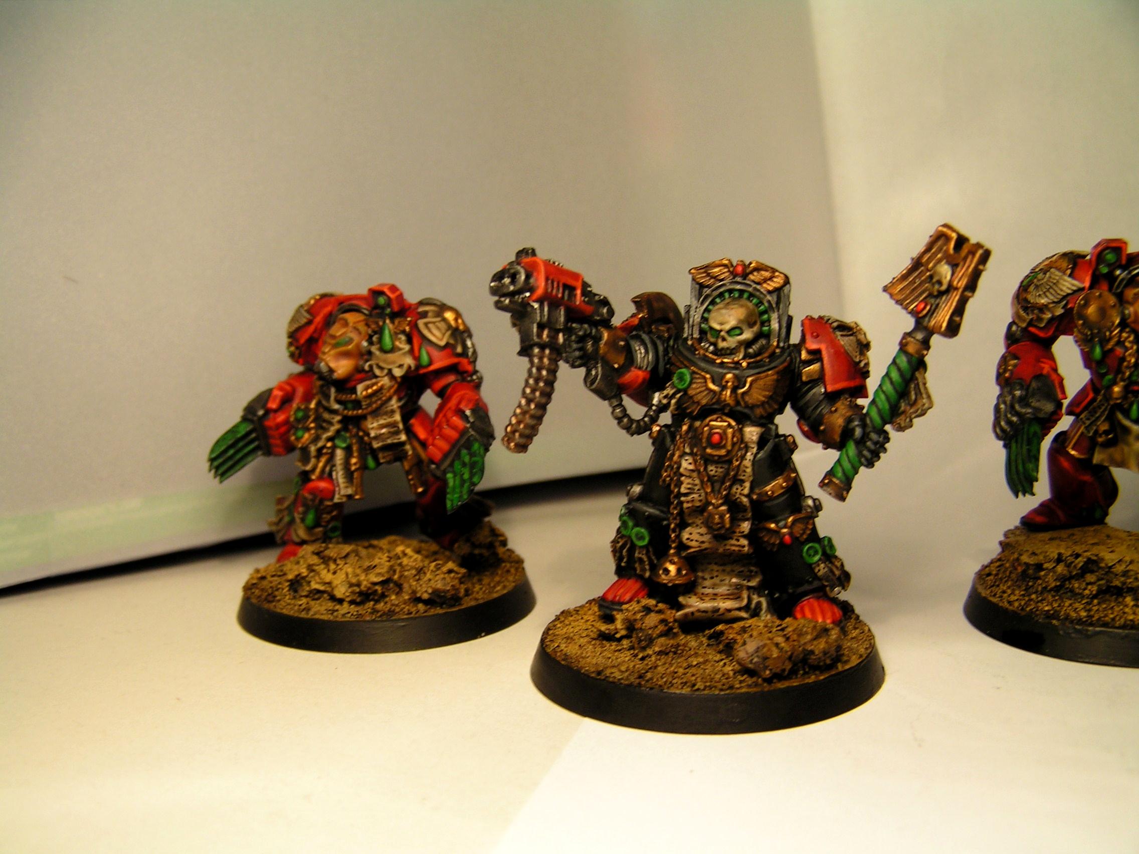 Blood Angels, Conversion, Reclusiarch, Space Hulk, Terminator Armor