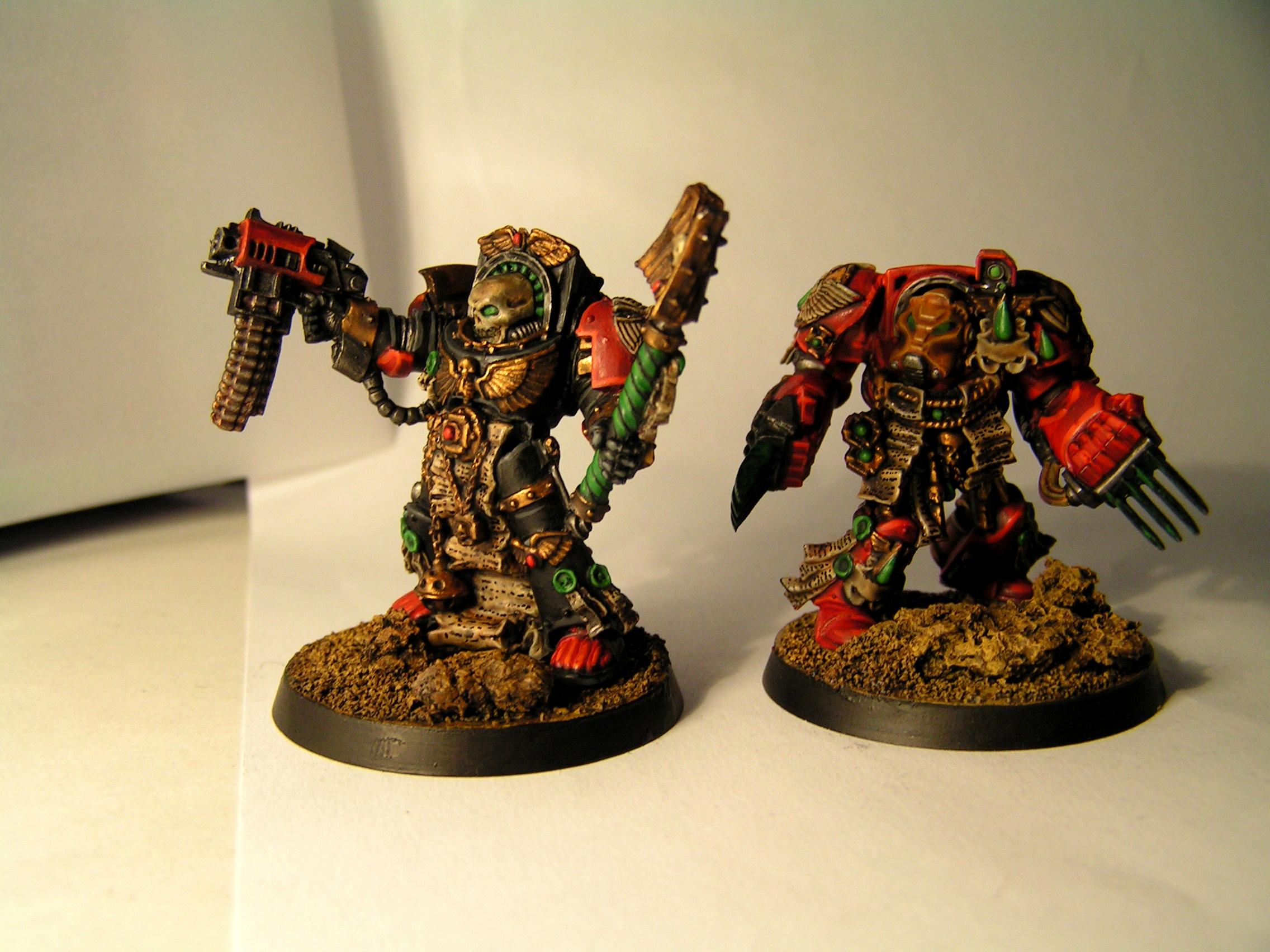 Blood Angels, Conversion, Reclusiarch, Space Hulk, Terminator Armor