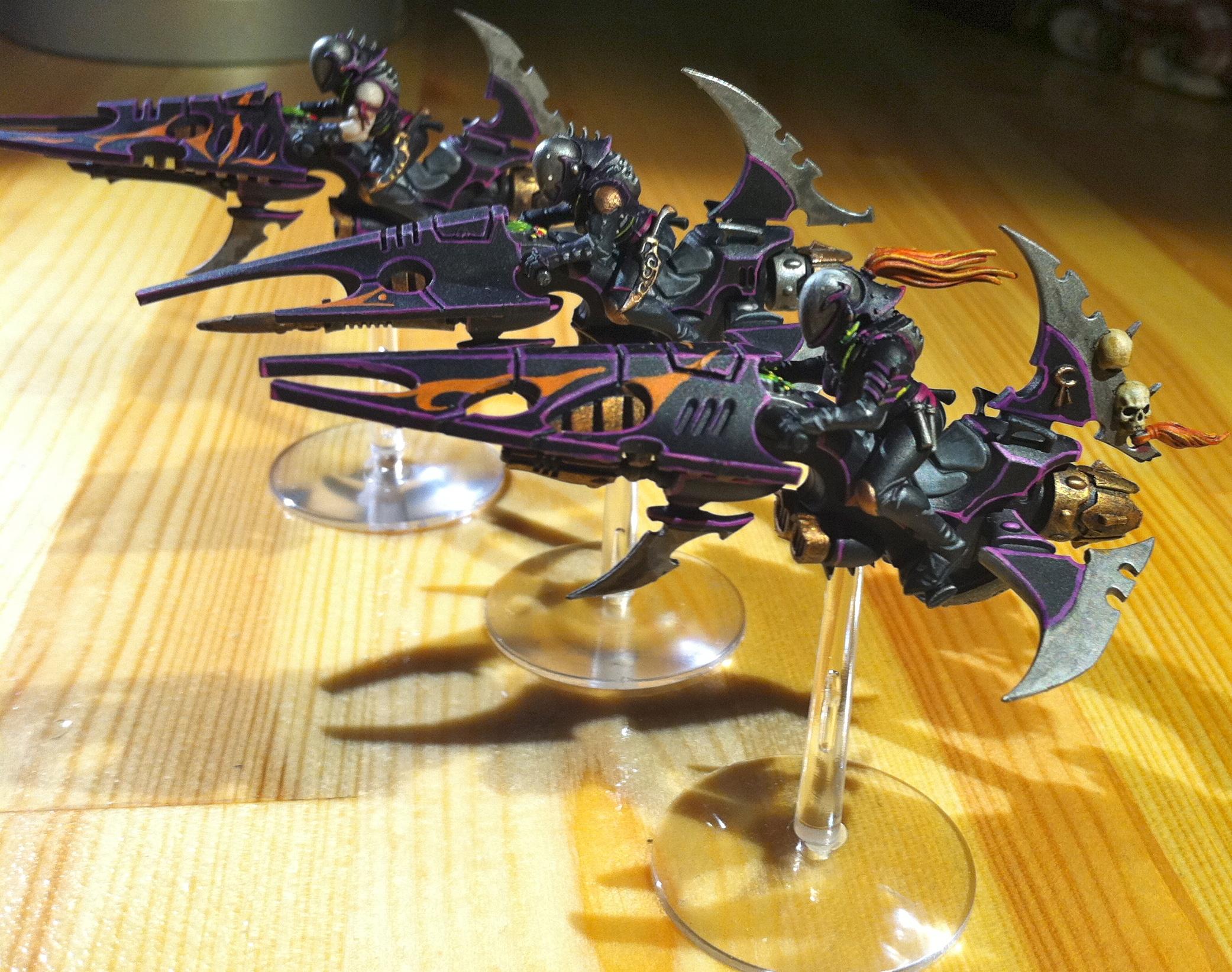 Dark Eldar, Dark Eldar Reavers, Jetbike, Reaver