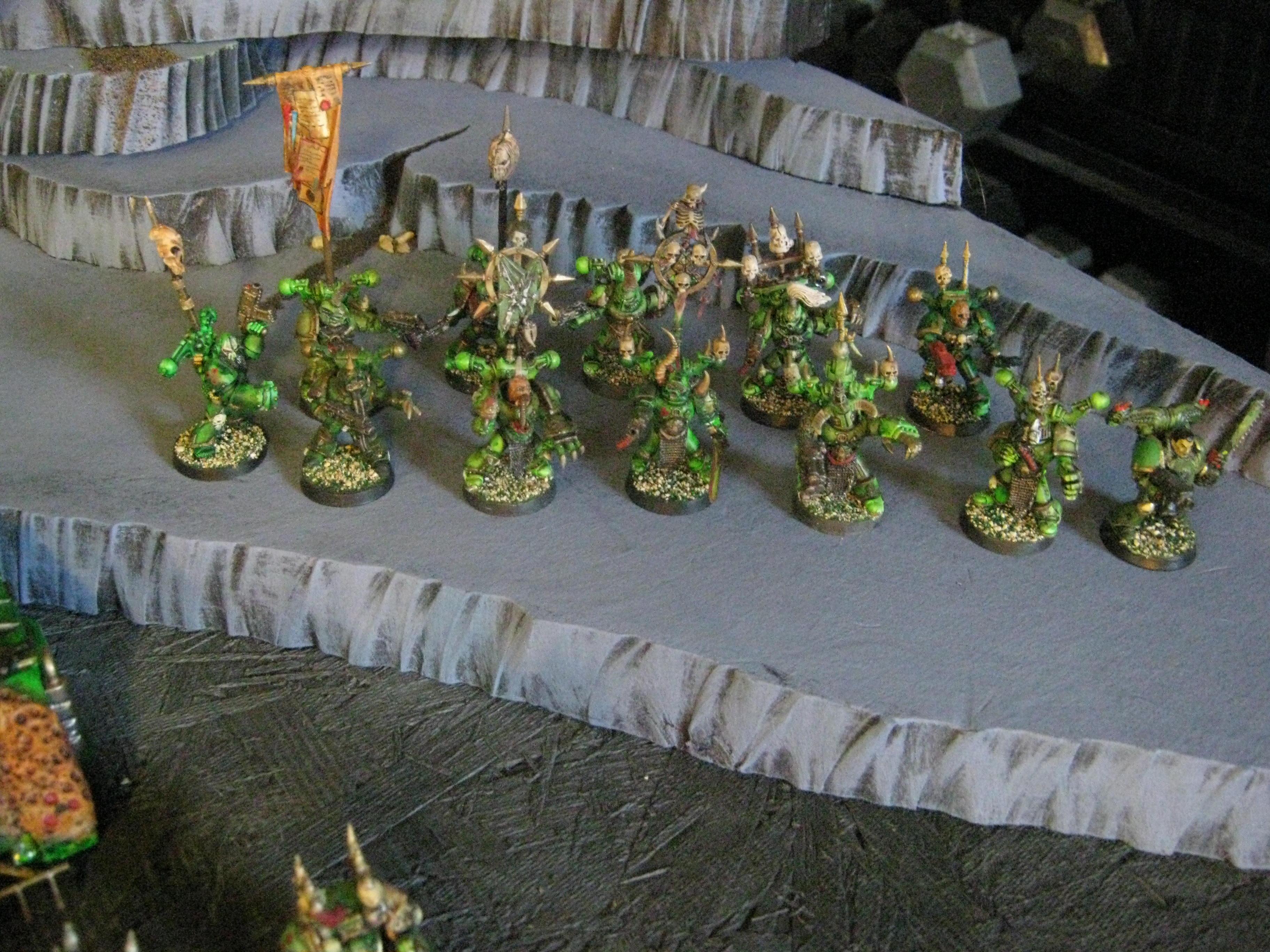 Chaos Space Marines, Death Guard, Nurgle, Plague Marines, Warhammer 40,000