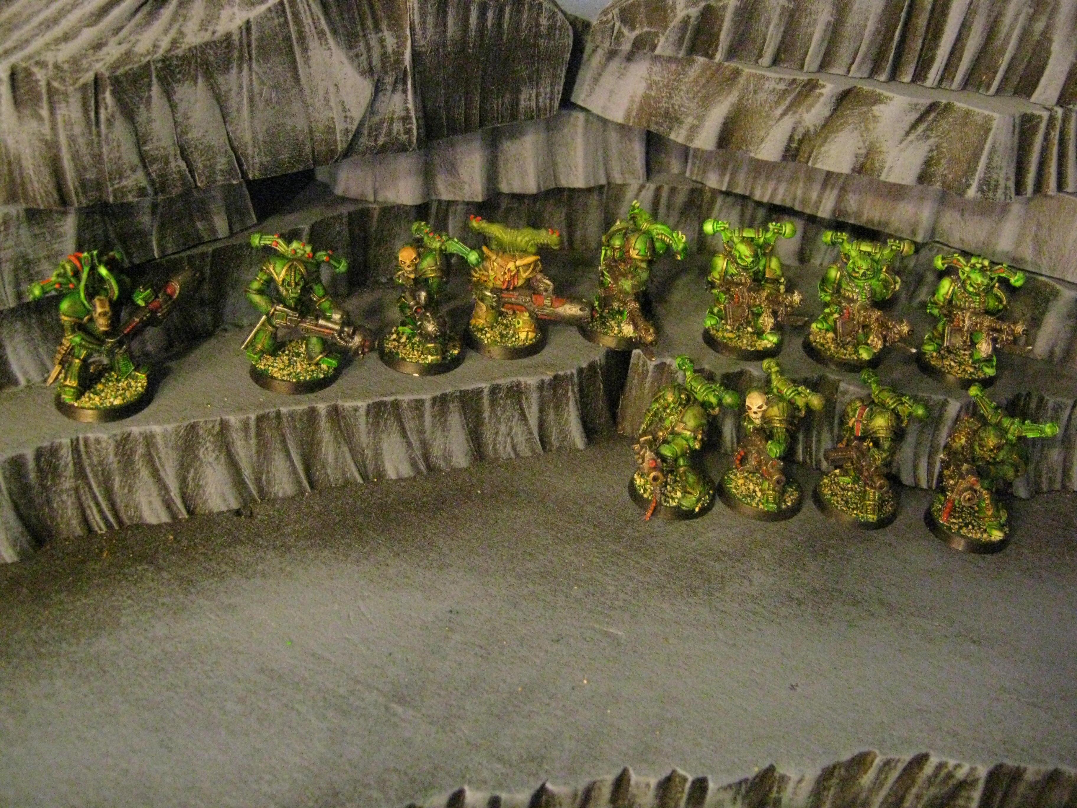 Chaos Space Marines, Death Guard, Nurgle, Plague Marines, Warhammer 40,000