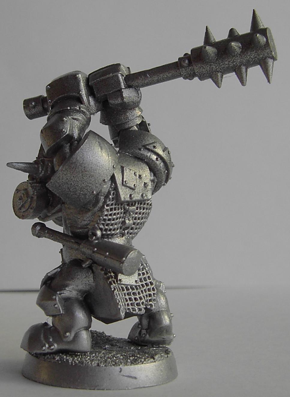 40k Orks, Ammo Runt, Chainsaws, Conversion, Gasmasked, Looted Wagon Vehicles, Nob