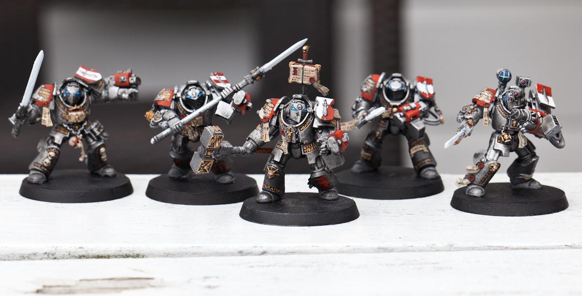 Grey Knights, WIP - Grey Knight Terminator Squad