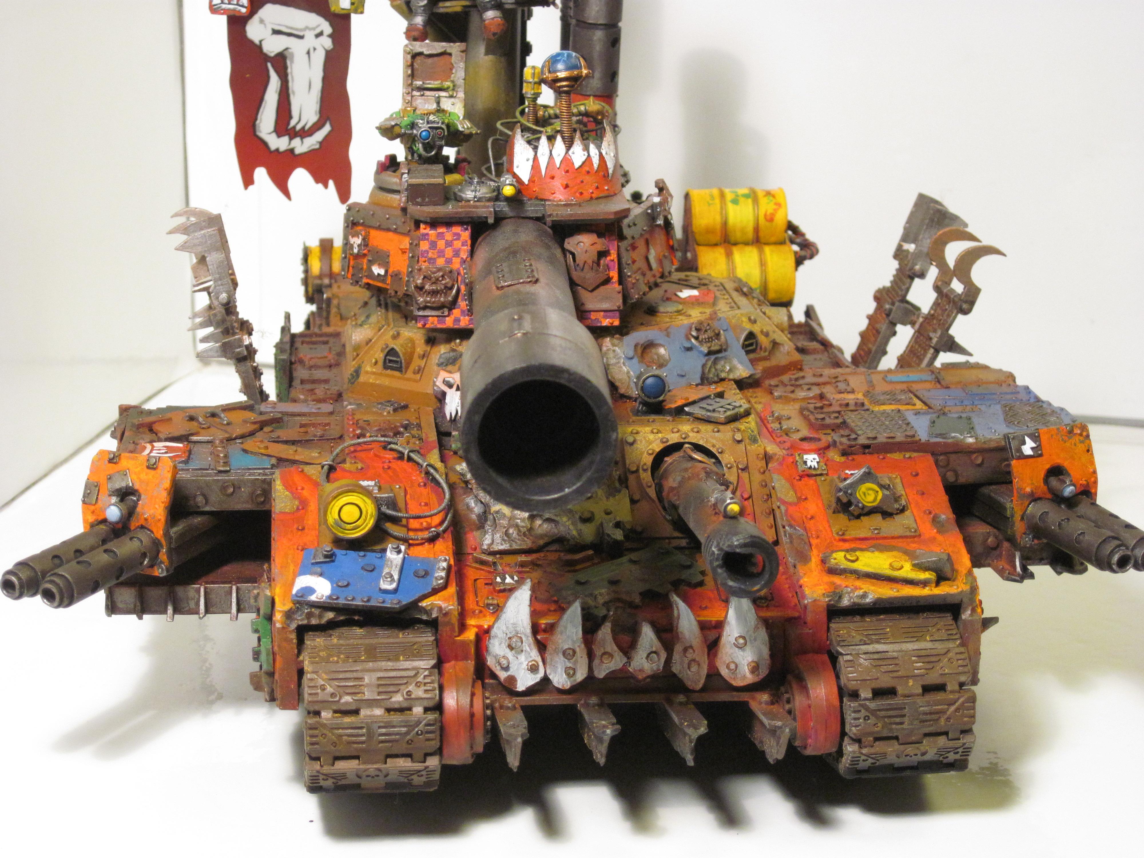 Baneblade, Looted, Orks, Skullhammah
