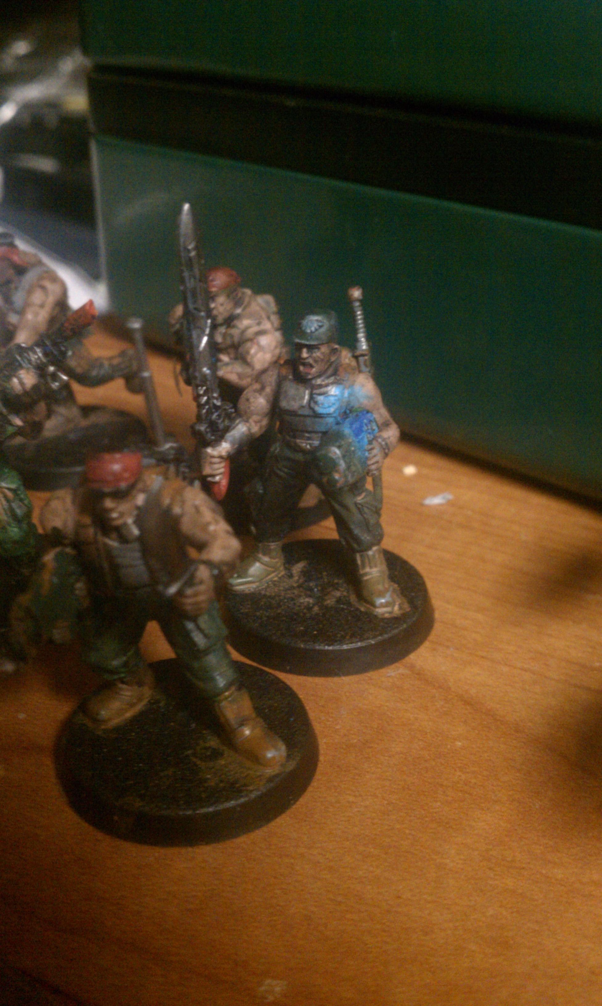 captain and some of the guys