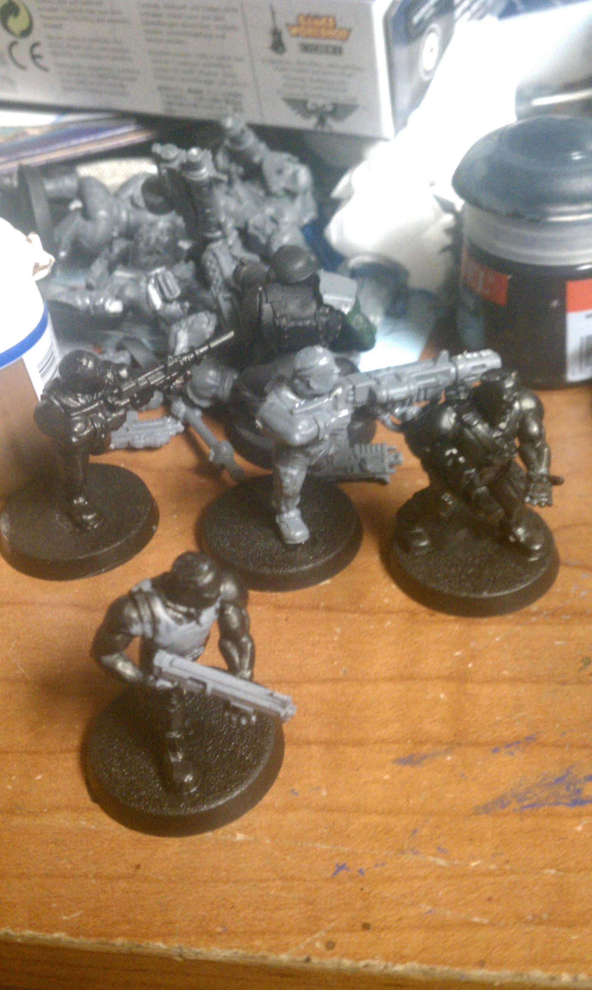 WIP vets and sgt with a fw shotgun