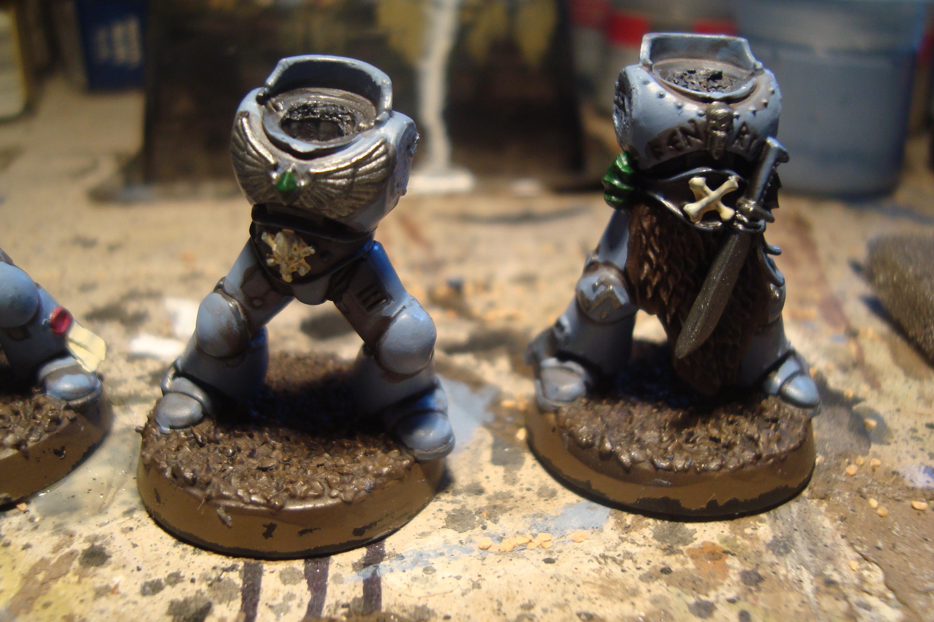 Close up, right hand side
