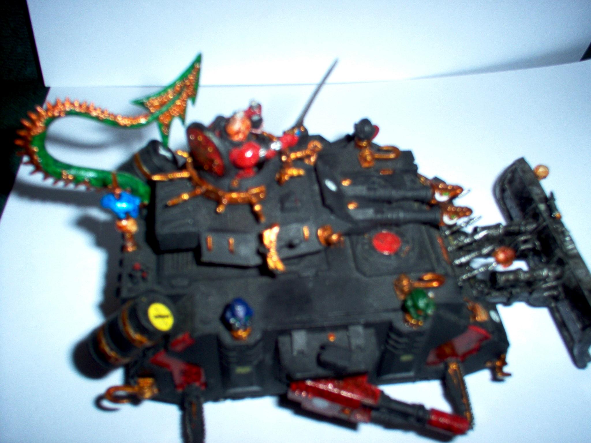 Chaos, Predator, Rear Armor, Red Corsairs, Space, Space Marines, Tank