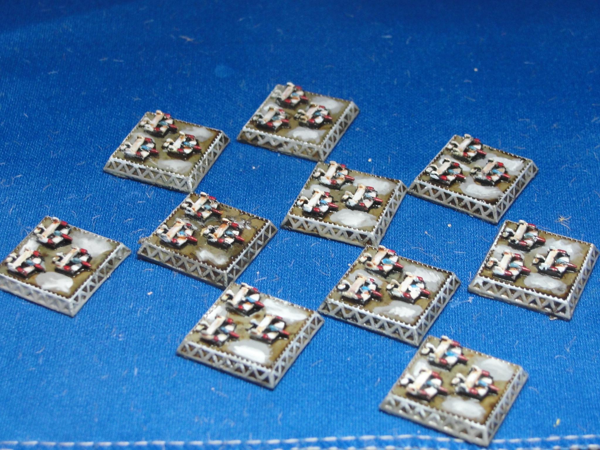 Dystopian Wars, Dystopian Wars, Empire of the Blazing Sun, Fighter Tokens