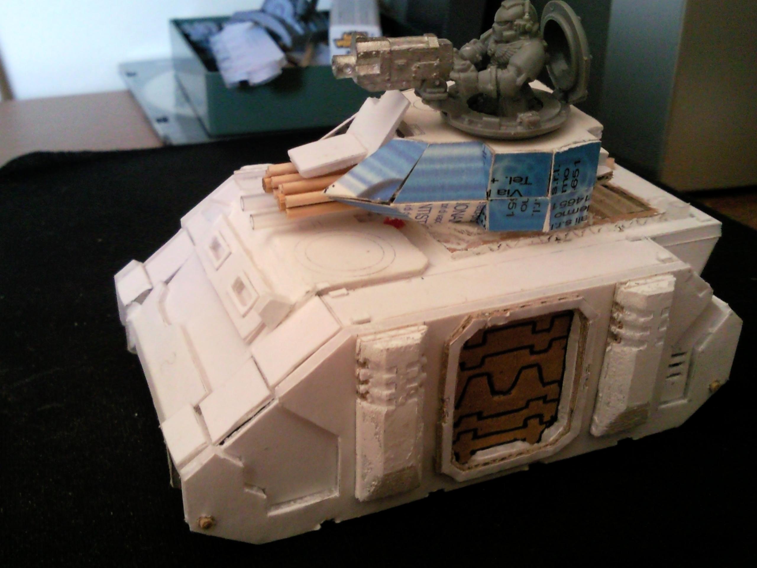 Baal, Blood Angels, Cad, Conversion, Heavy Support, Plasticard, Predator, Prometheus, Rhino, Scratch Build, Space Marines, Tank, Vindicator, Warhammer 40,000, Whirlwind