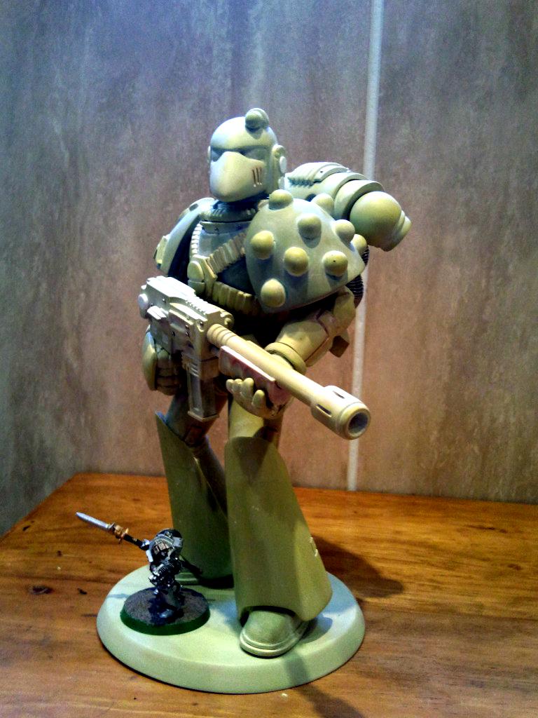 Huge, Sculpting, Space Marines