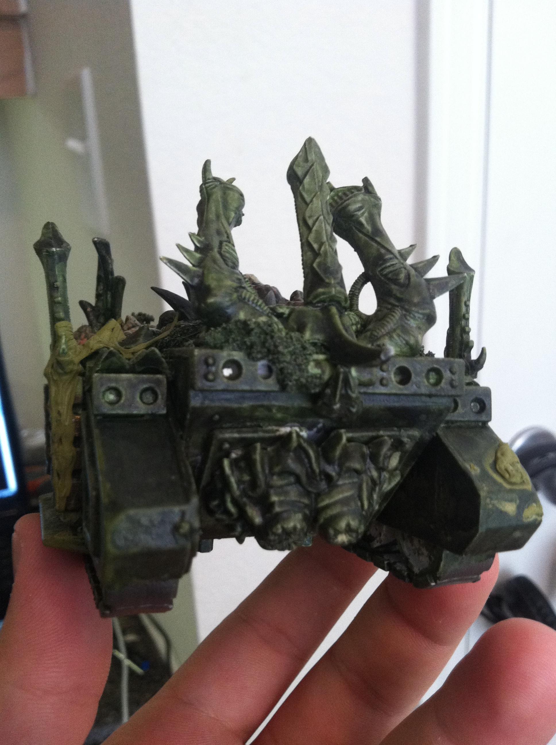 Rear armor