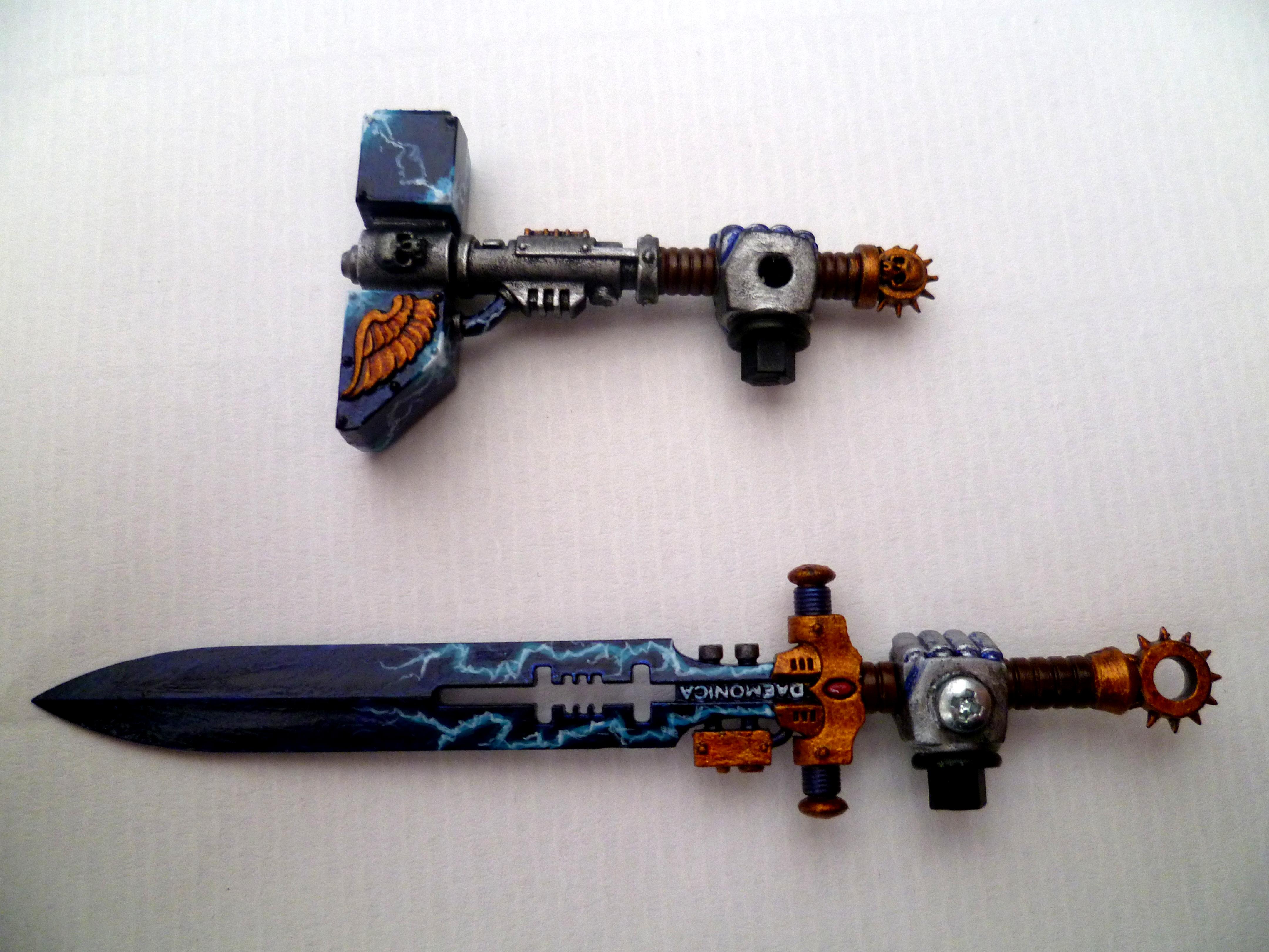 Daemonhammer, Dreadknight, Great Sword, Grey Knights