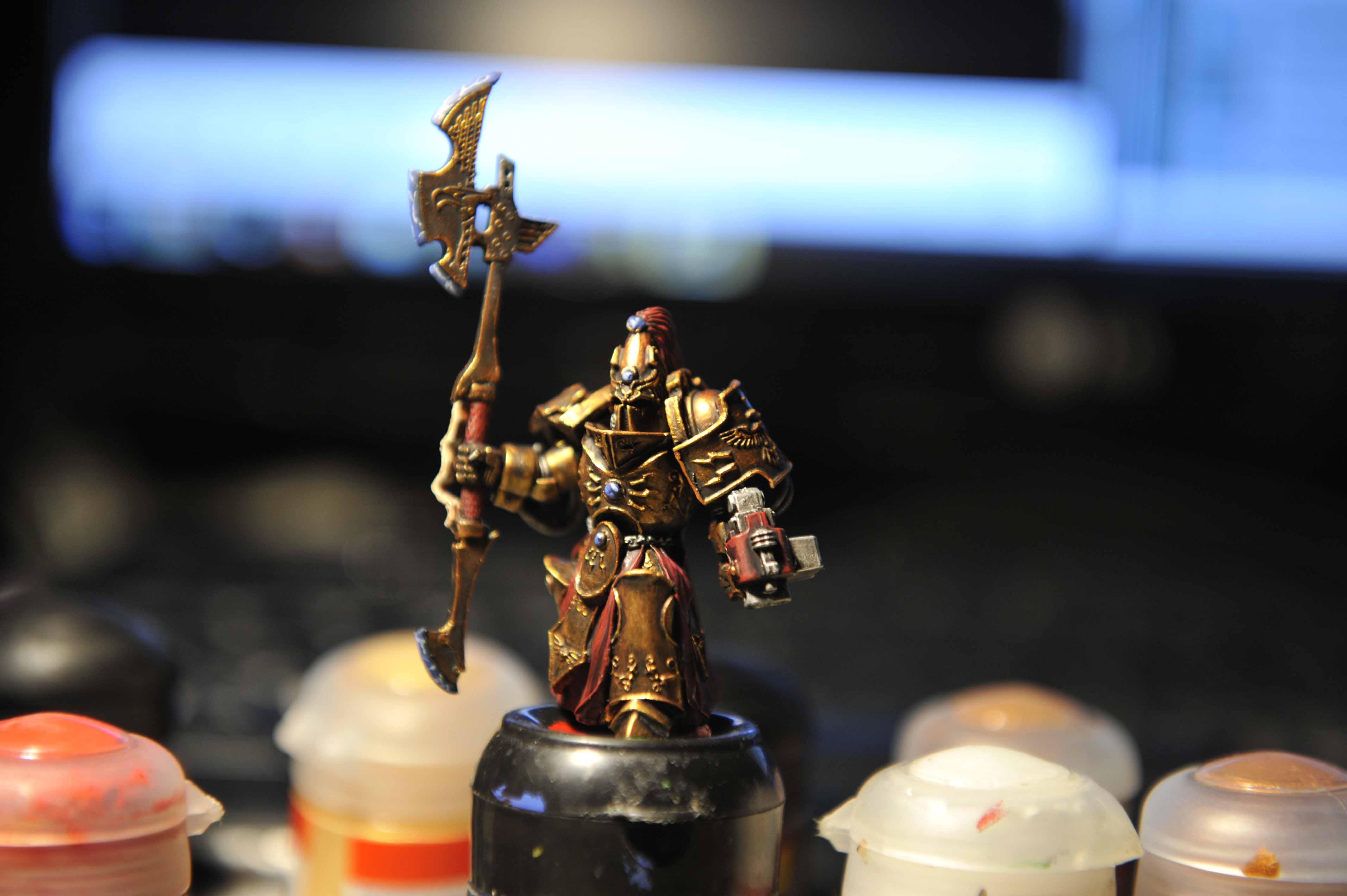 Adeptus, Custodes, Grey Knights, Purificator, Scibor, Work In Progress