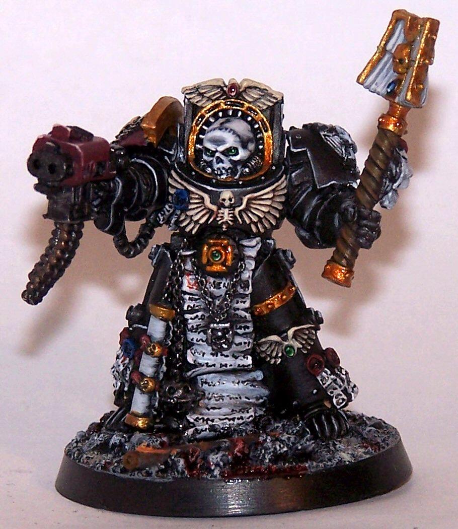 Chaplain, Space Marines, Terminator Armor, Terminator Chaplain