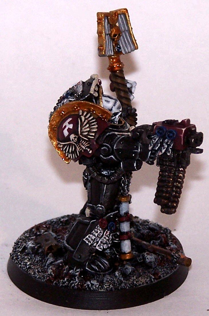 Chaplain, Space Marines, Terminator Armor, Terminator Chaplain